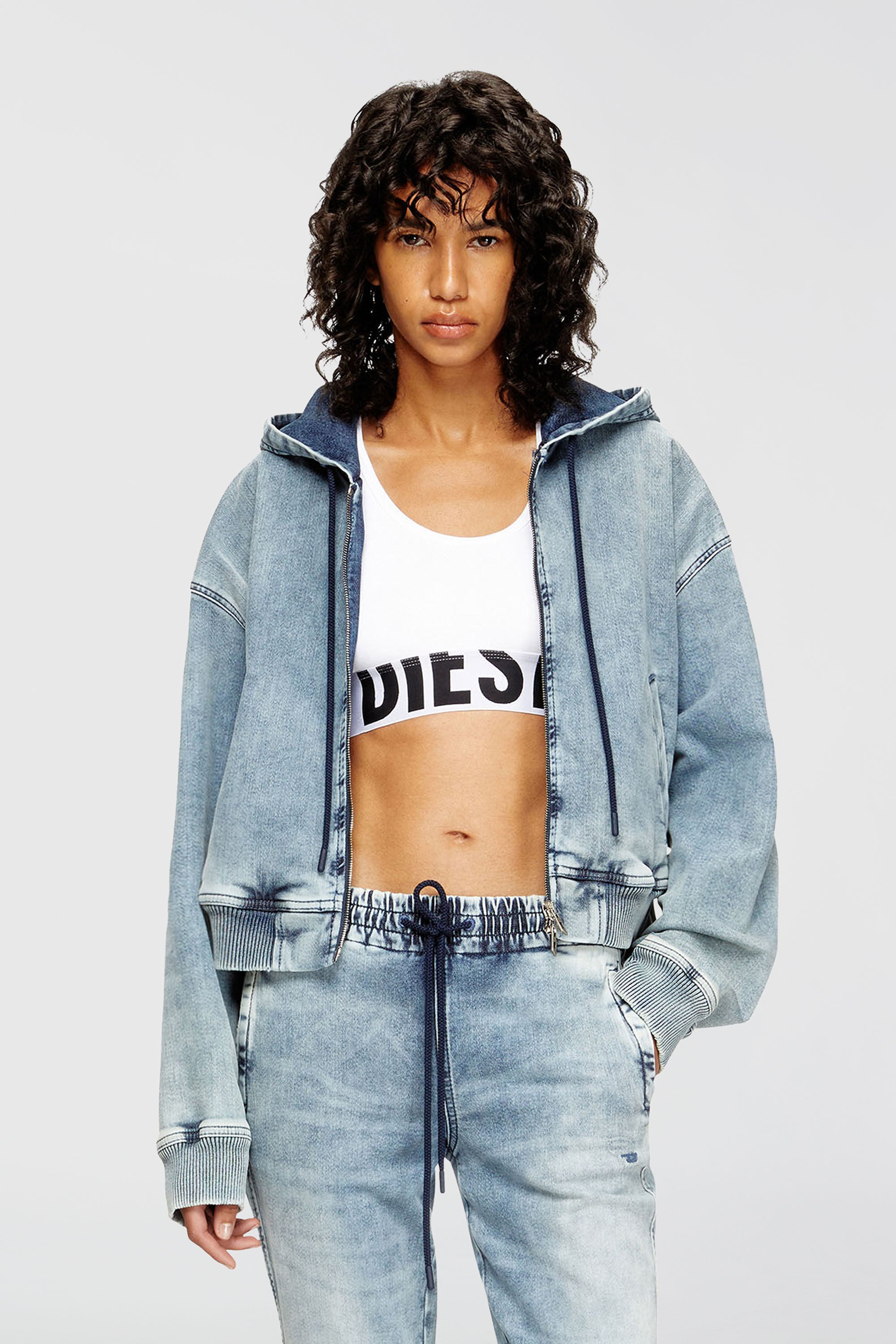 UFSB-COTTON-RACE-BRALETTE-XL スポーツブラ｜レッド｜ウィメンズ｜DIESEL