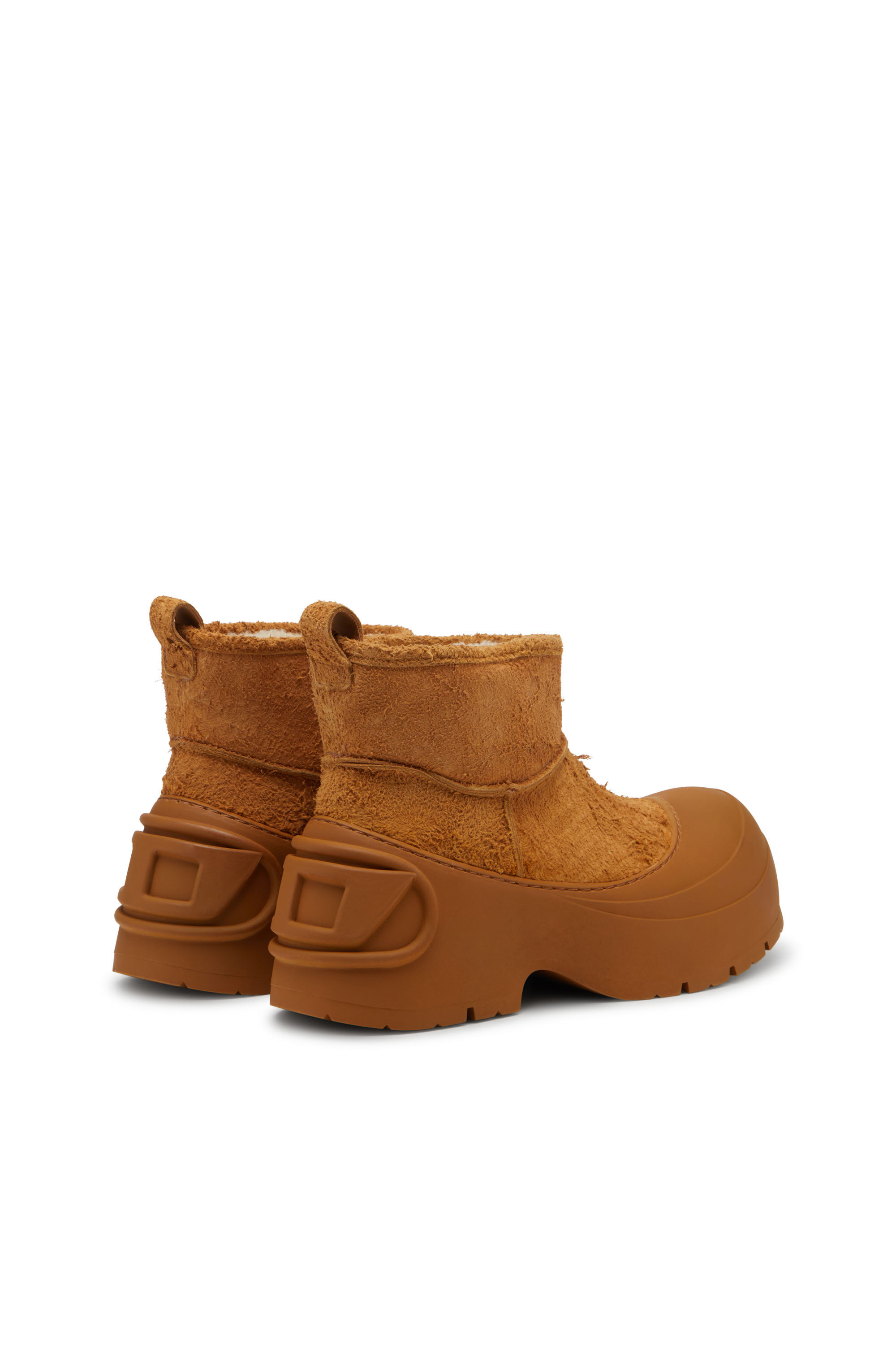 Diesel - D-DONALD MONTONE, Male's D-Donald-Chunky ankle boot with lug sole in ブラウン - 3