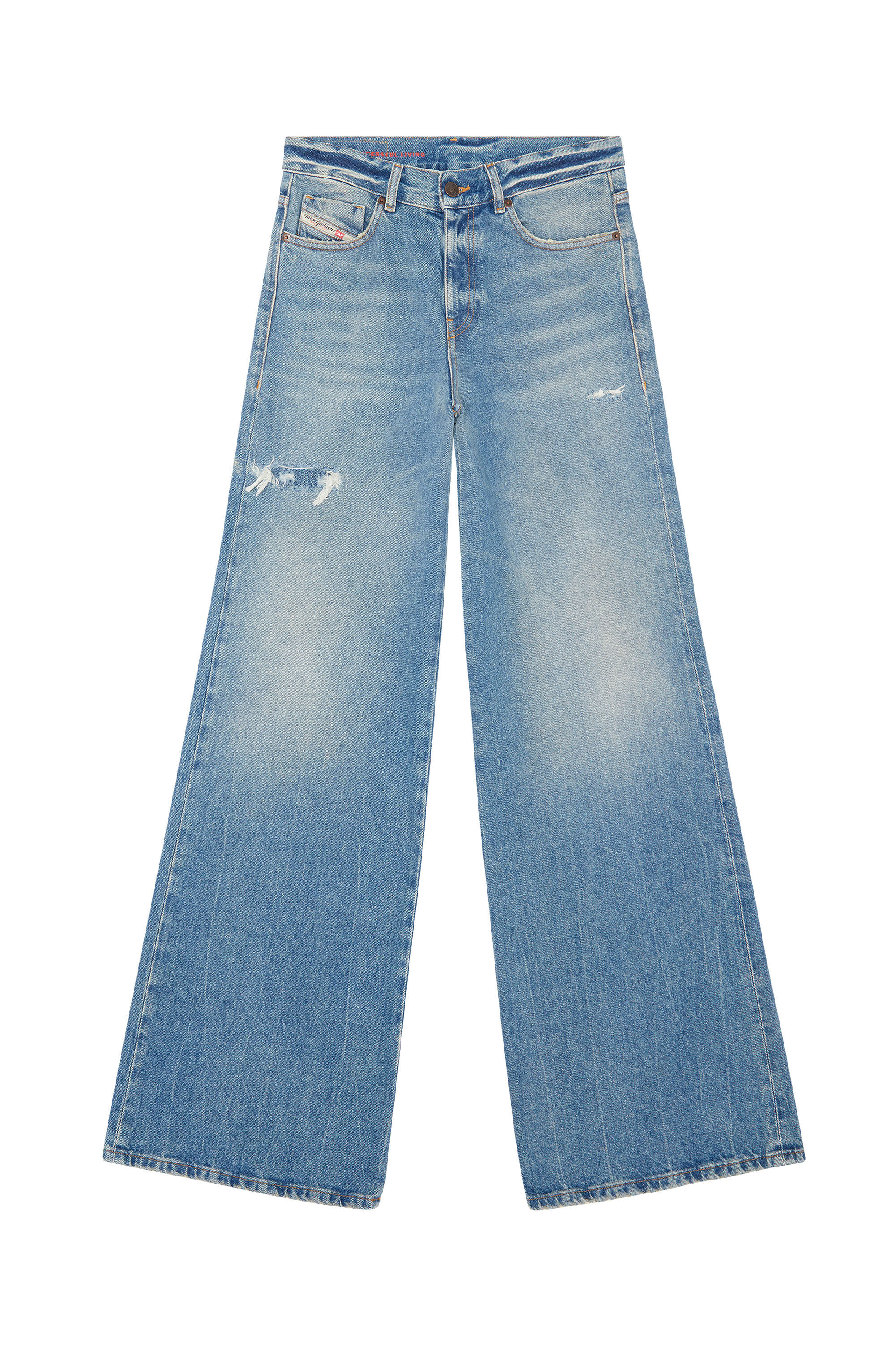 Diesel - 1978 09D97 Bootcut and Flare Jeans, ミディアムブルー - Image 1