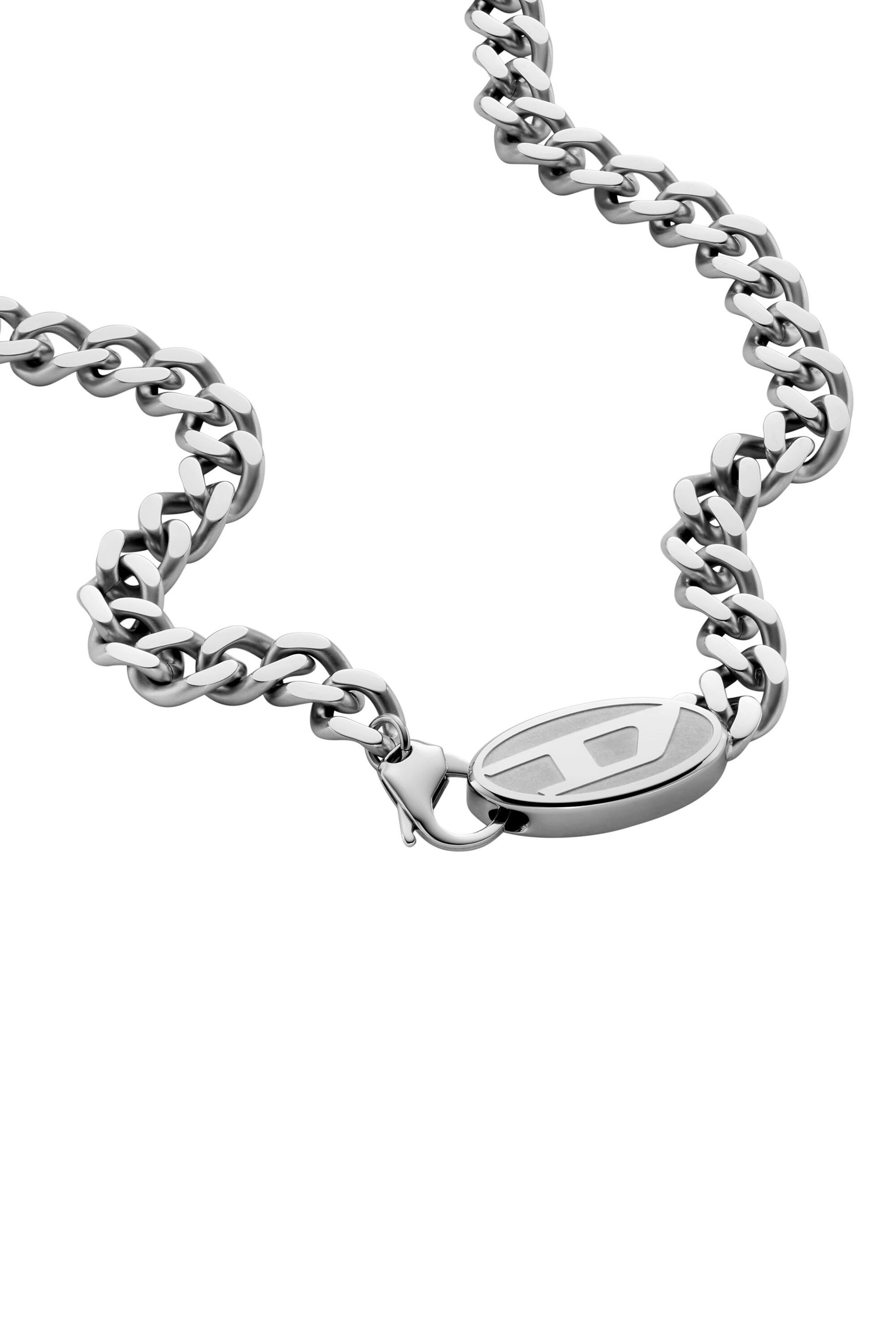 Diesel - DX1509, Unisex's Stainless steel chain necklace in シルバー - 1