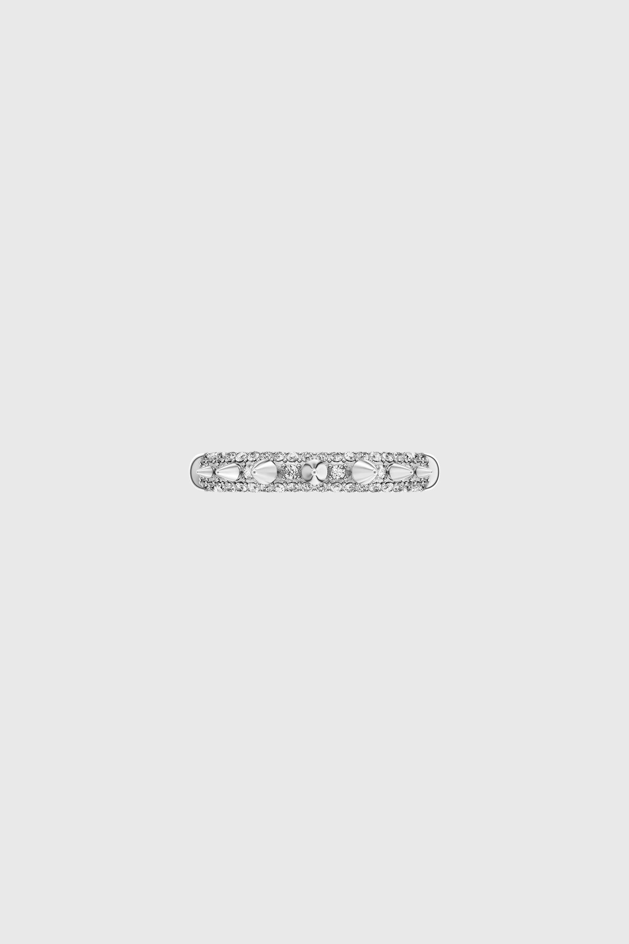 Diesel - DX1729040, Unisex's リング in シルバー - 3