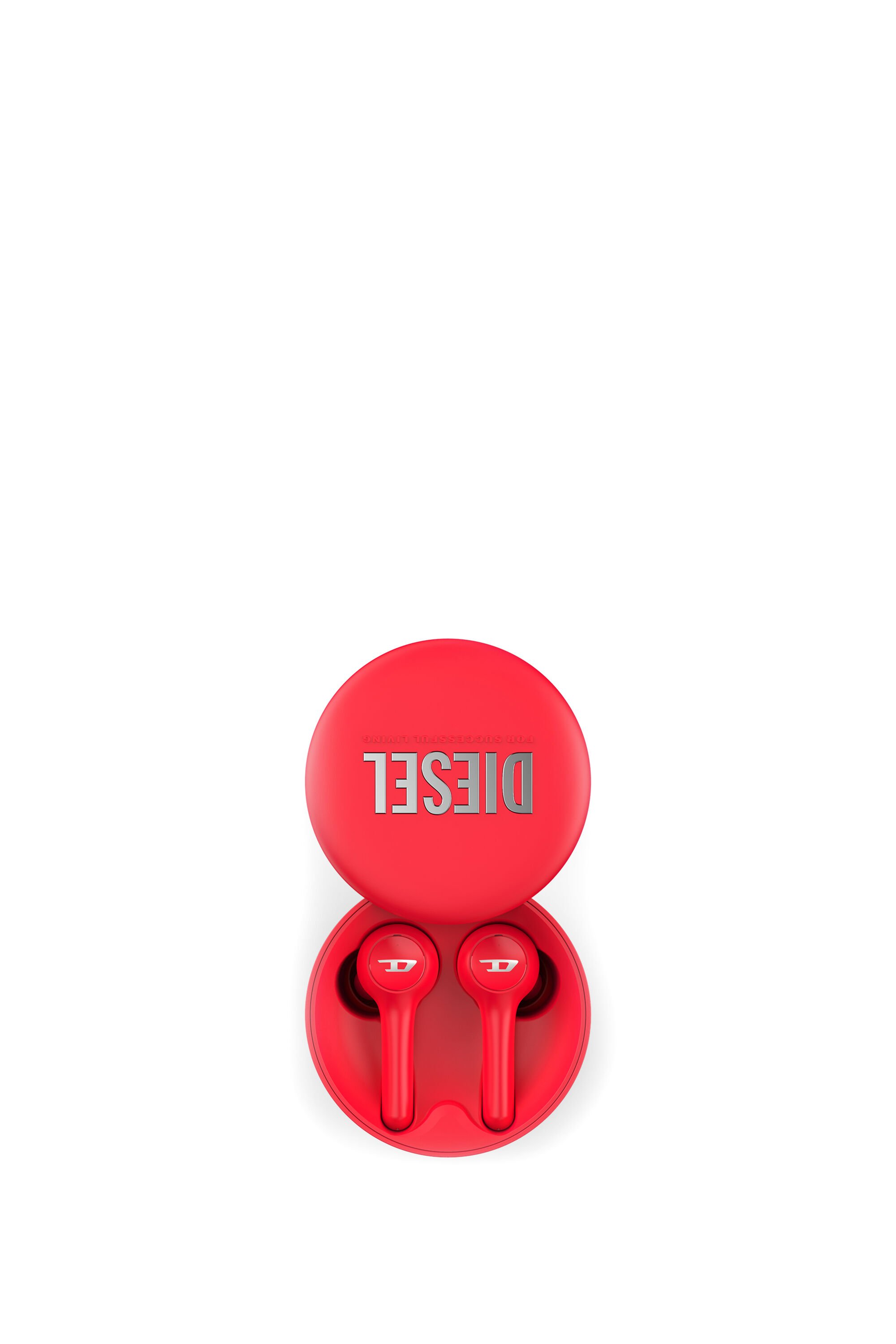Diesel - 45476 TRUE WIRELESS, Unisex's イヤホン in レッド - 1