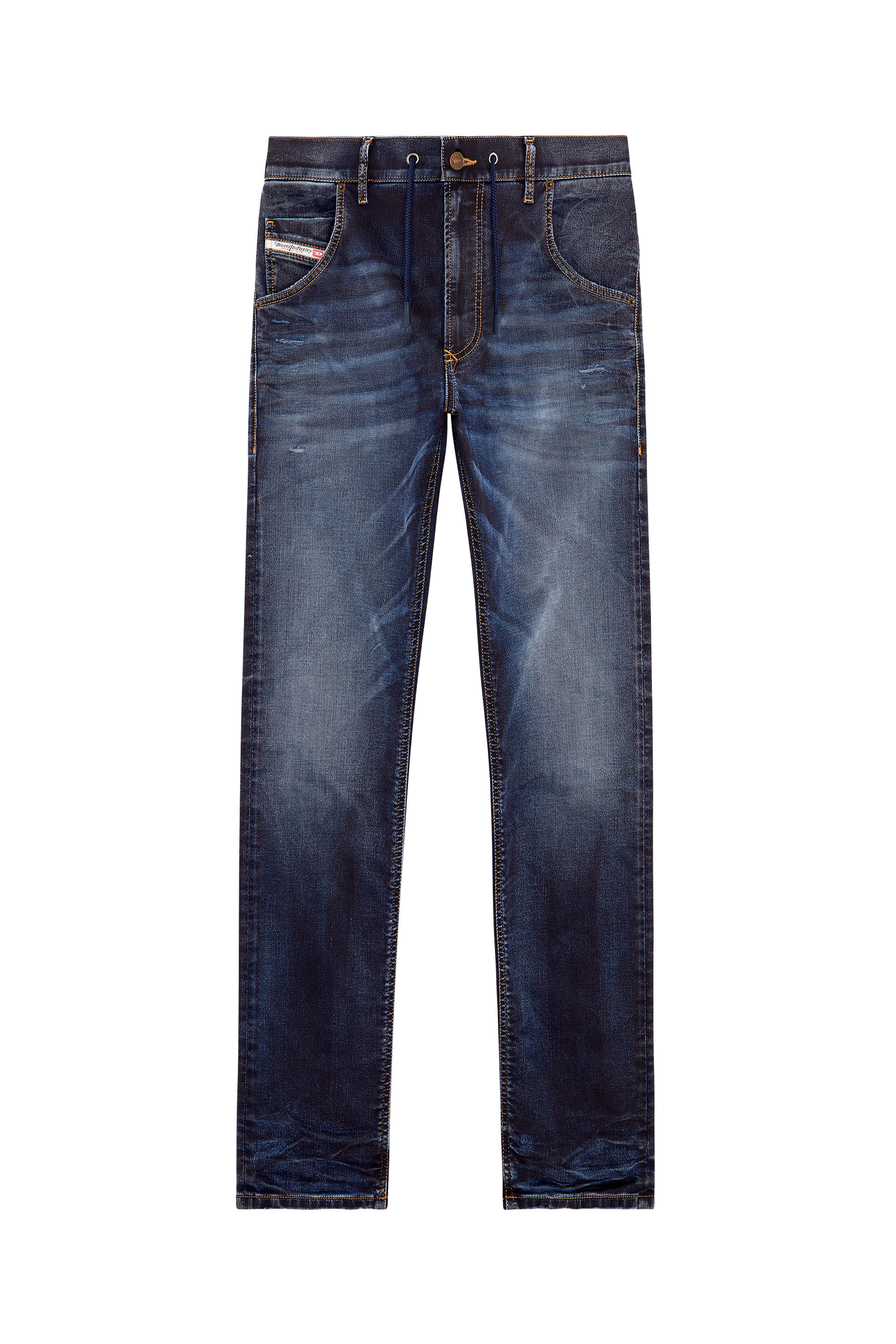 Diesel - Male's Regular 2030 D-Krooley Joggjeans® 09I18, ダークブルー - 1