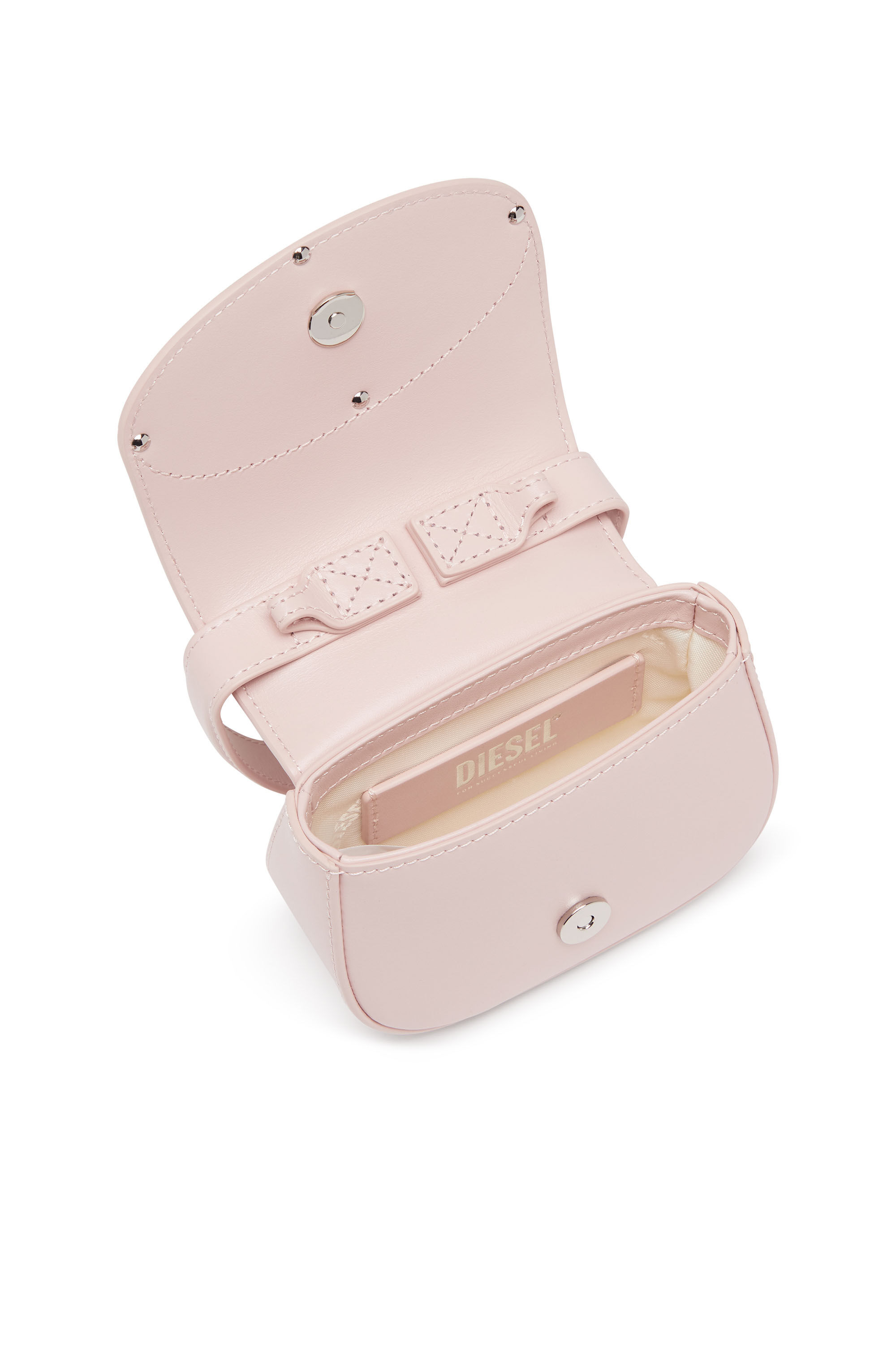 1DR XS 1DR XS-Iconic mini bag in pastel leather｜ピンク 