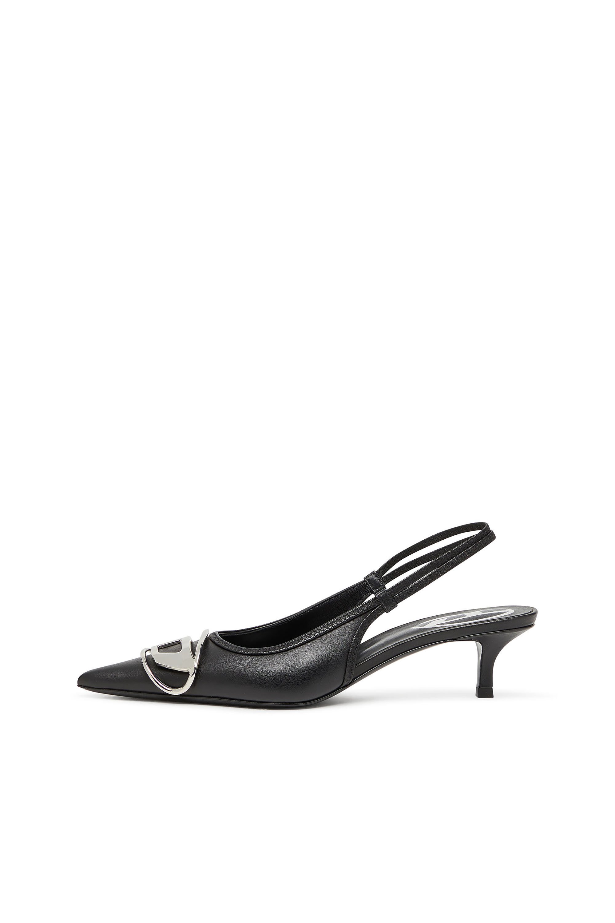 Diesel - D-VENUS SB 40, Female's D-Venus-Slingback pumps in nappa leather in ブラック - 6