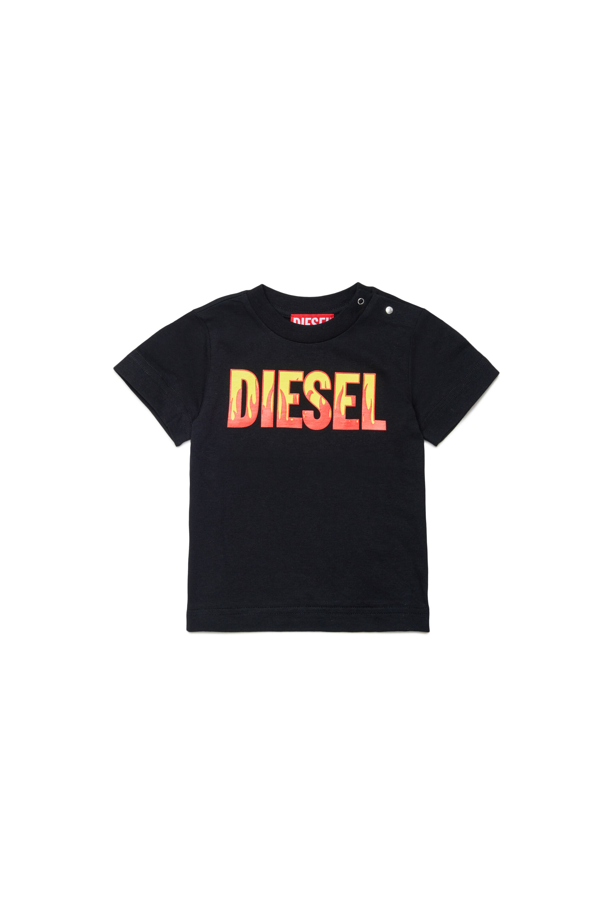Diesel - TDIRB, Male's Tシャツ in ブラック - 1