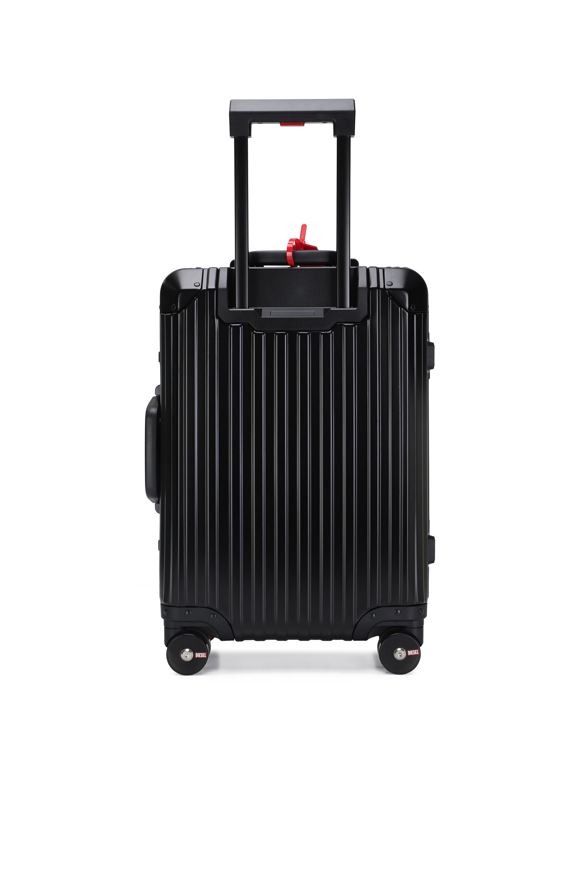 Diesel - DIESEL ALUMINUM TROLLEY- DSL002, Unisex's Aluminum Carry-On Luggage 20" in ブラック - 2