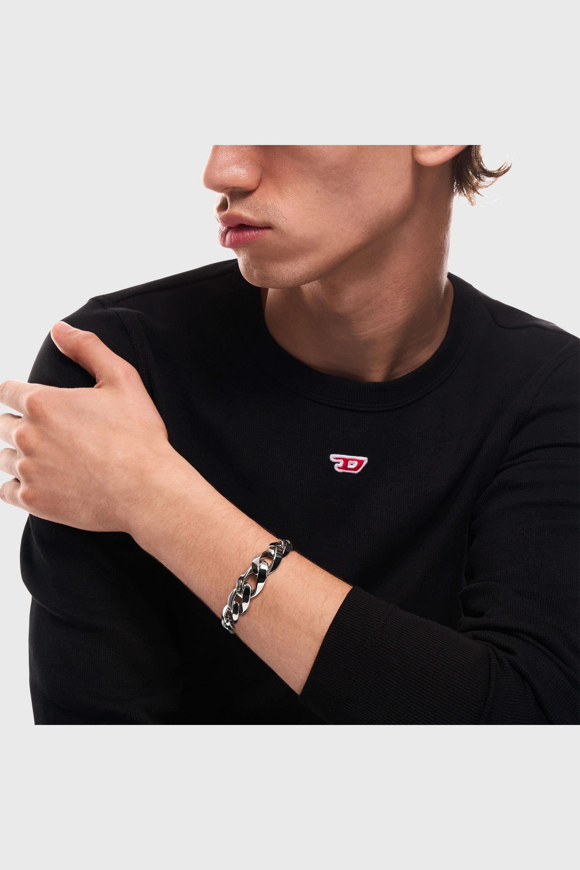 Diesel - DX1721040, Unisex's ブレスレット in シルバー - 4
