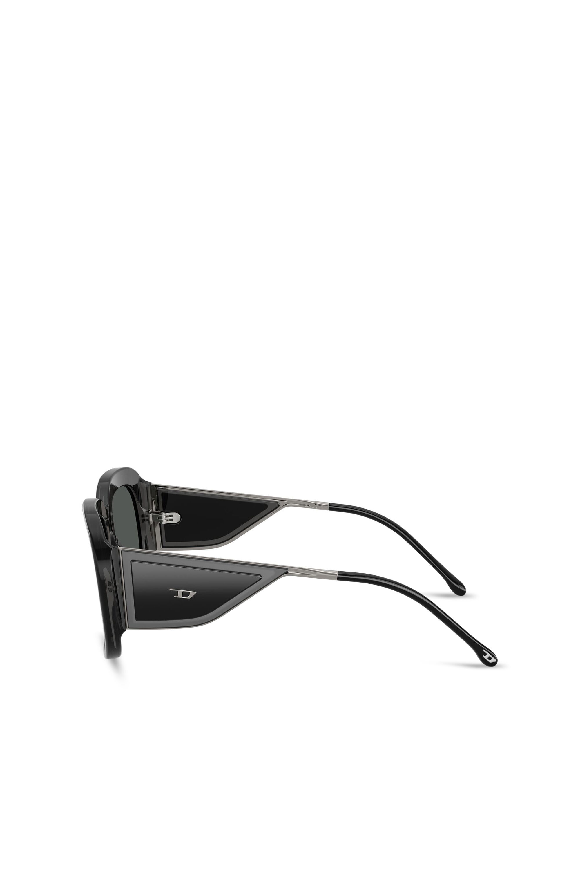 Diesel - 0DL2015U, Unisex's Square sunglasses in ブラック - 5