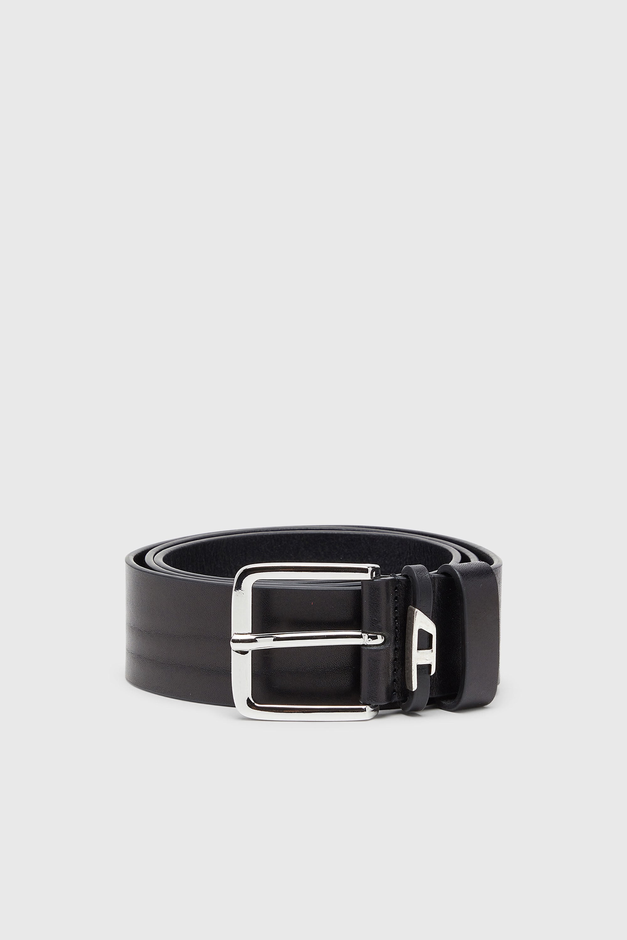 Diesel - B-D LOOP, Male's レザーベルト in ブラック - 1