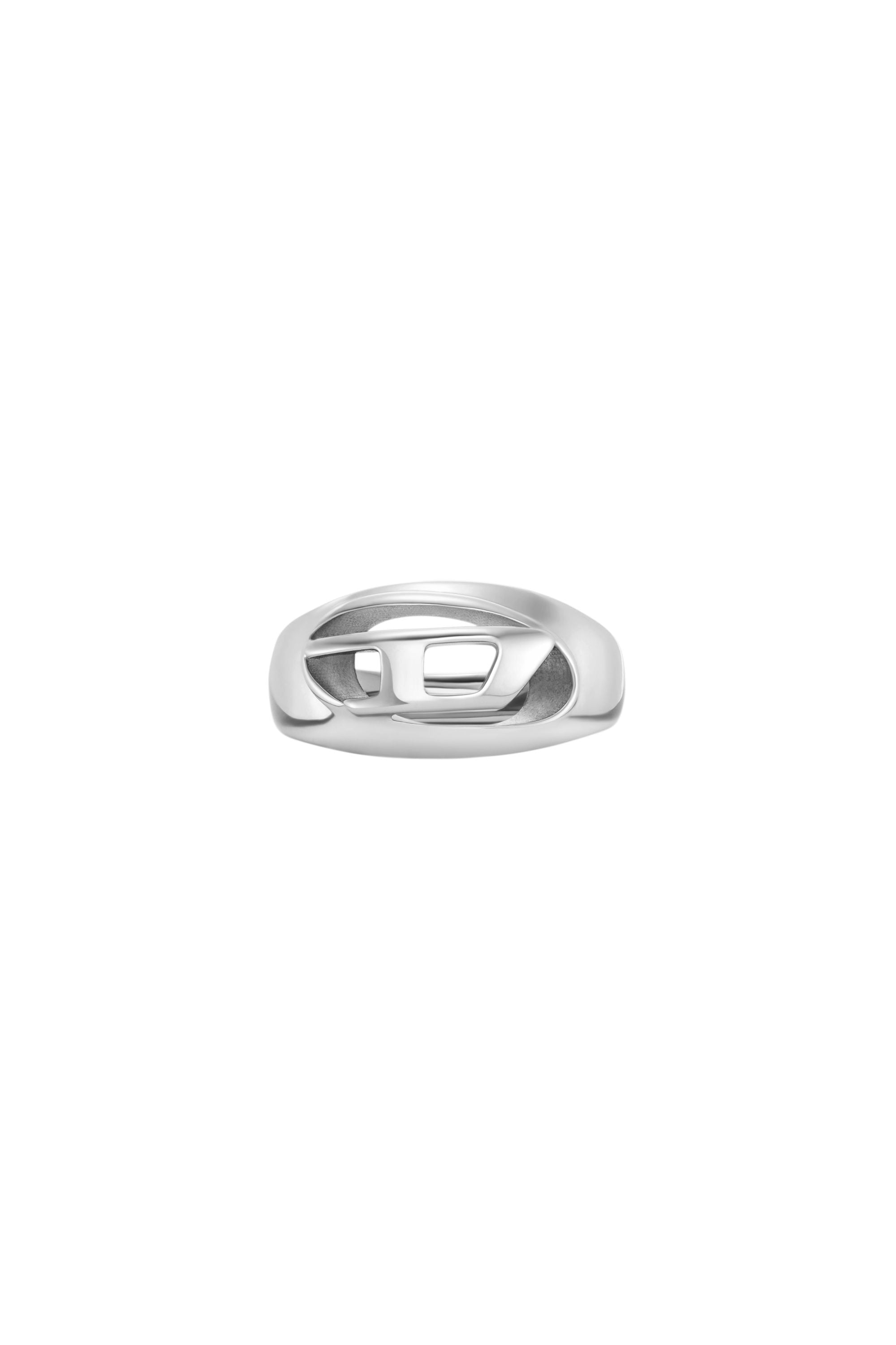 Diesel - DX1715040, Unisex's Stainless Steel Band Ring in シルバー - 3