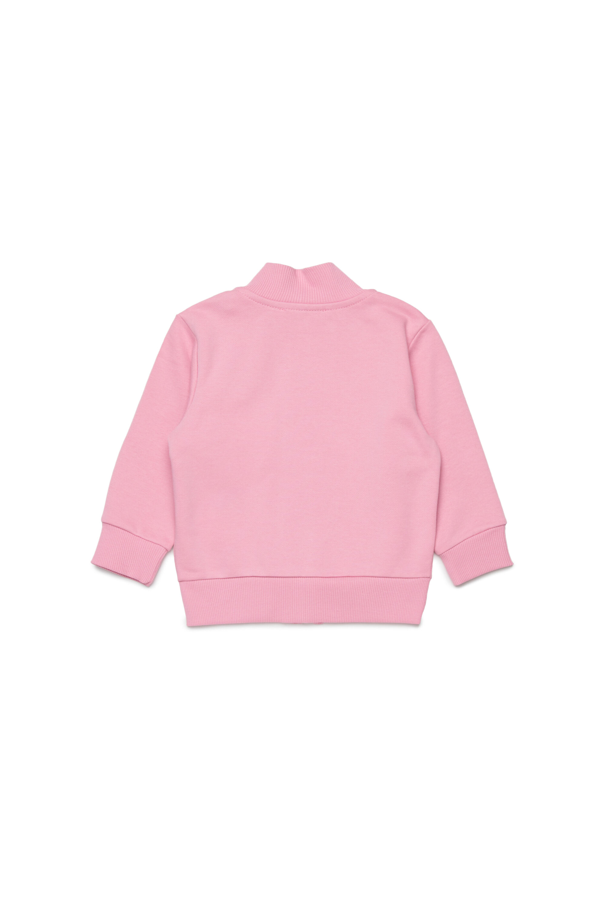 Diesel - SOLPYB, Unisex's ジップアップスウェット in ピンク / ホワイト - 2