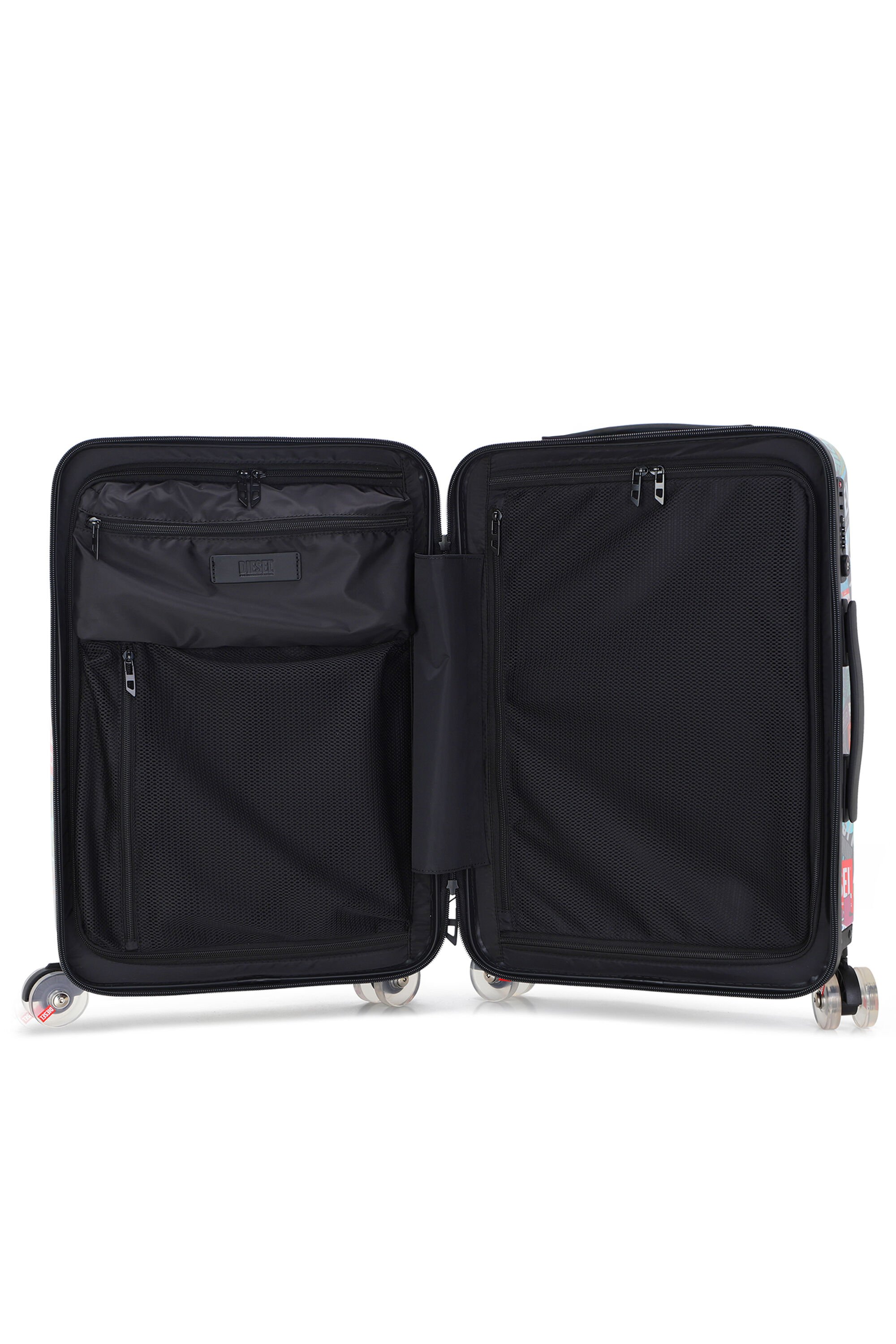 Diesel - DIESEL PC PRINTED TROLLEY-STICKERS- DSL0, Unisex's Sticker style suitcase size S in マルチカラー - 4