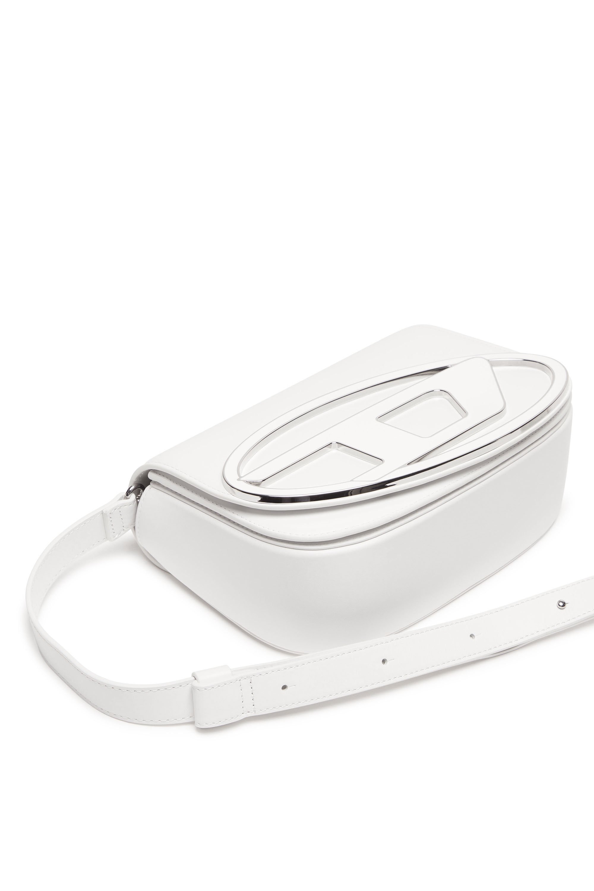 Diesel - 1DR M, Female's カウレザーショルダーバッグM in ホワイト - 6
