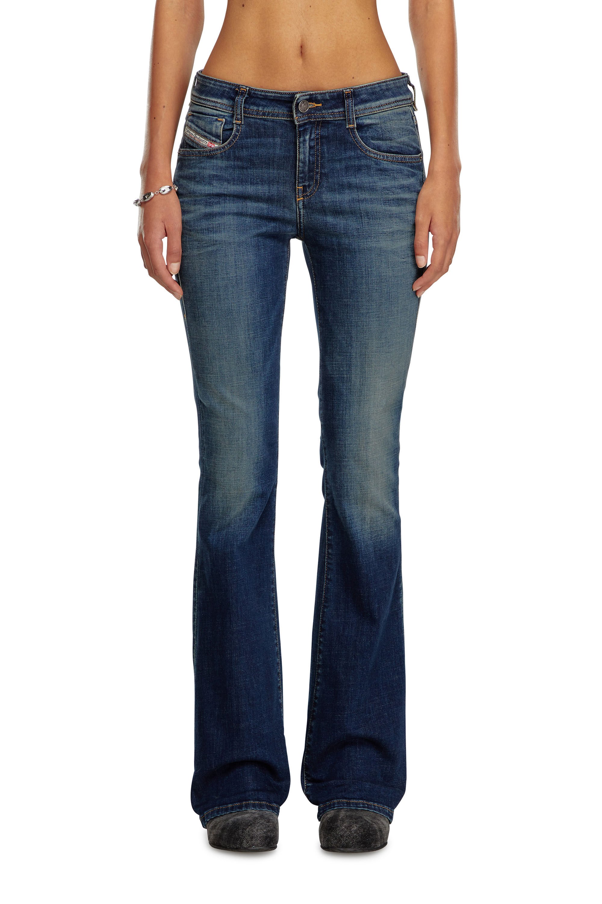 Diesel - Female's Bootcut Jeans 1969 D-Ebbey 09J20, ダークブルー - 3