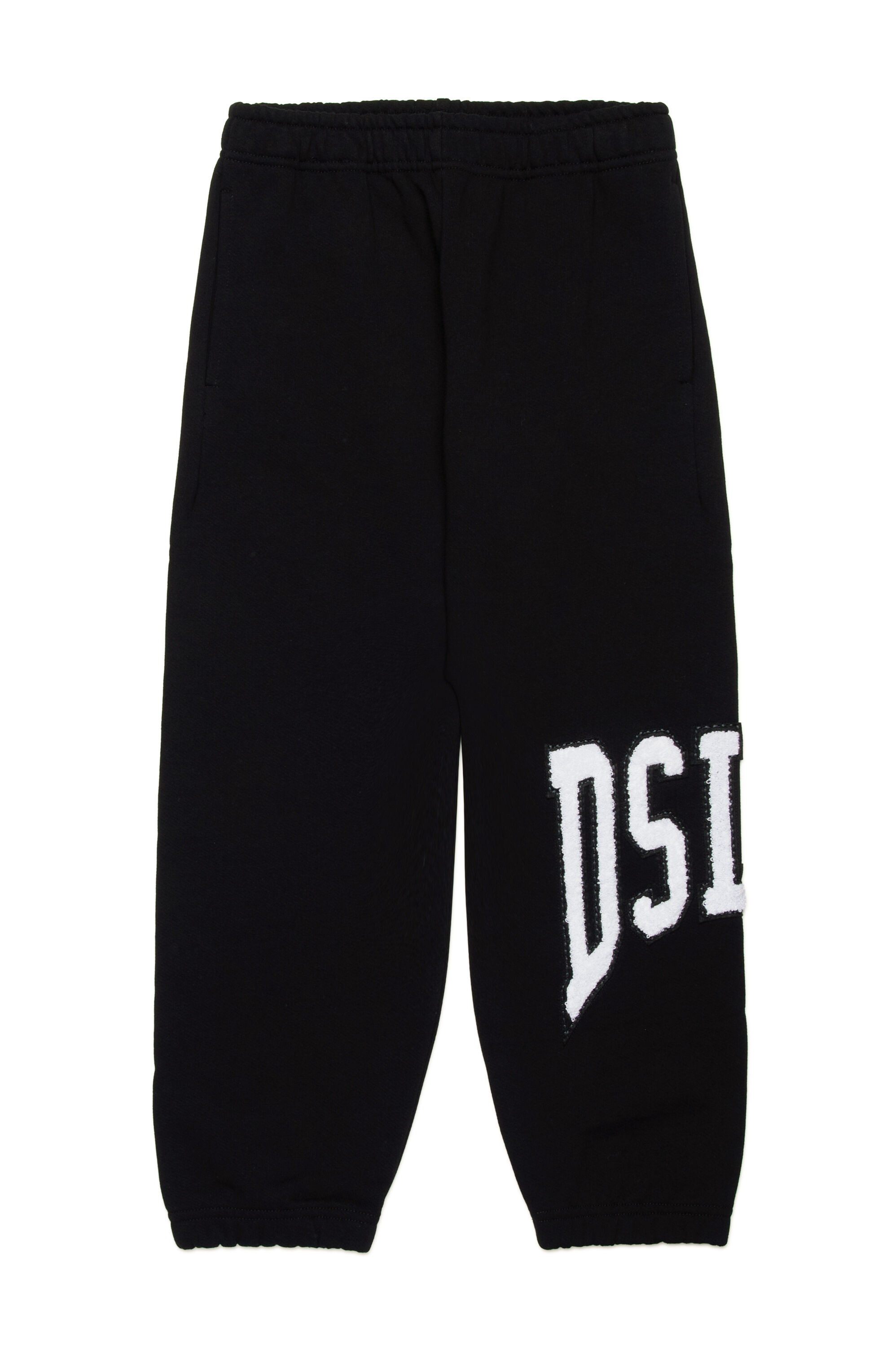 Diesel - PMARCHI, Male's Sweatpants with collegiate-style logo in ブラック - 1