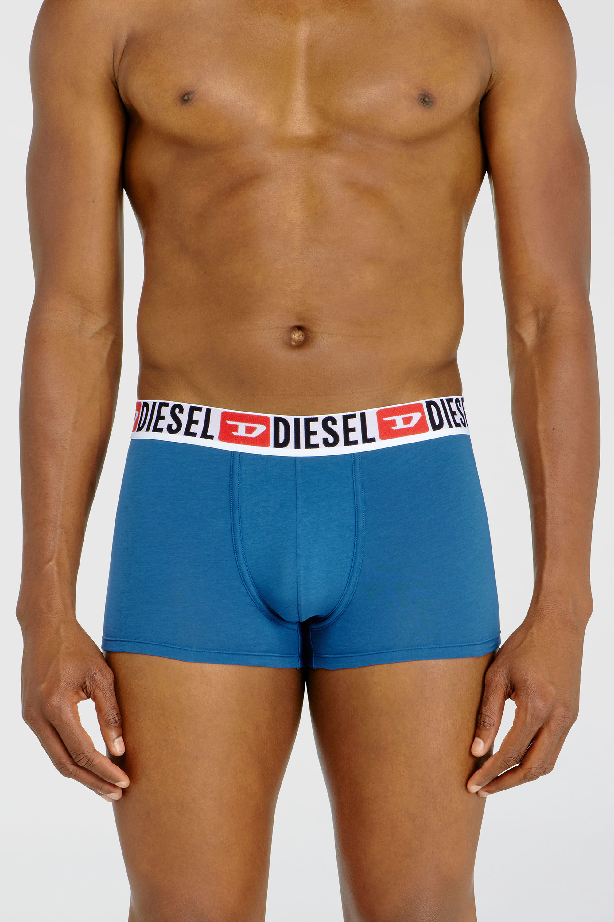 Diesel - UMBX-DAMIENTHREEPACK, Male's ボクサーパンツ 3枚パック in ピンク/ブルー - 3