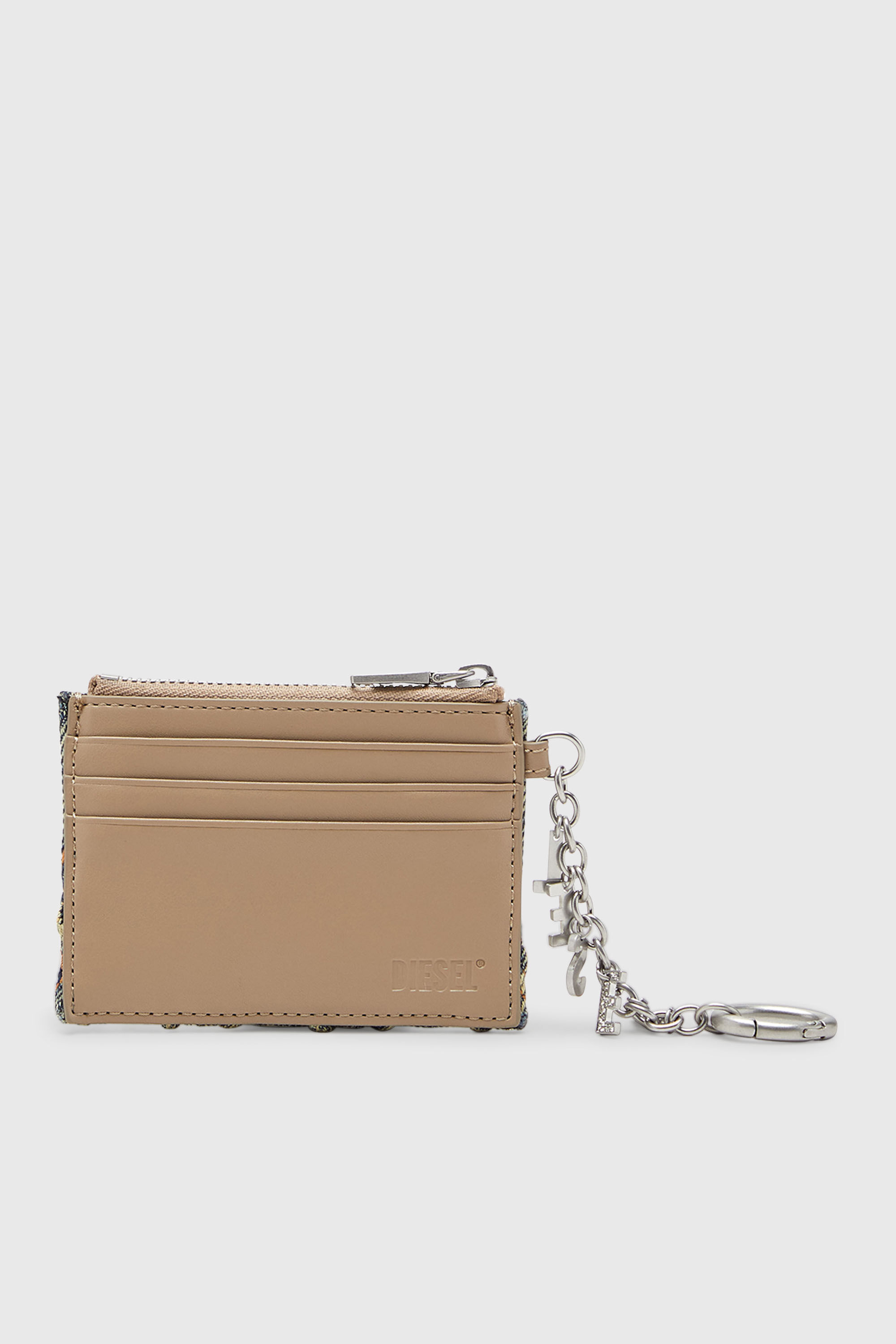Diesel - CARD HOLDER WITH CHAIN, Female's カードホルダー in ブルー - 2