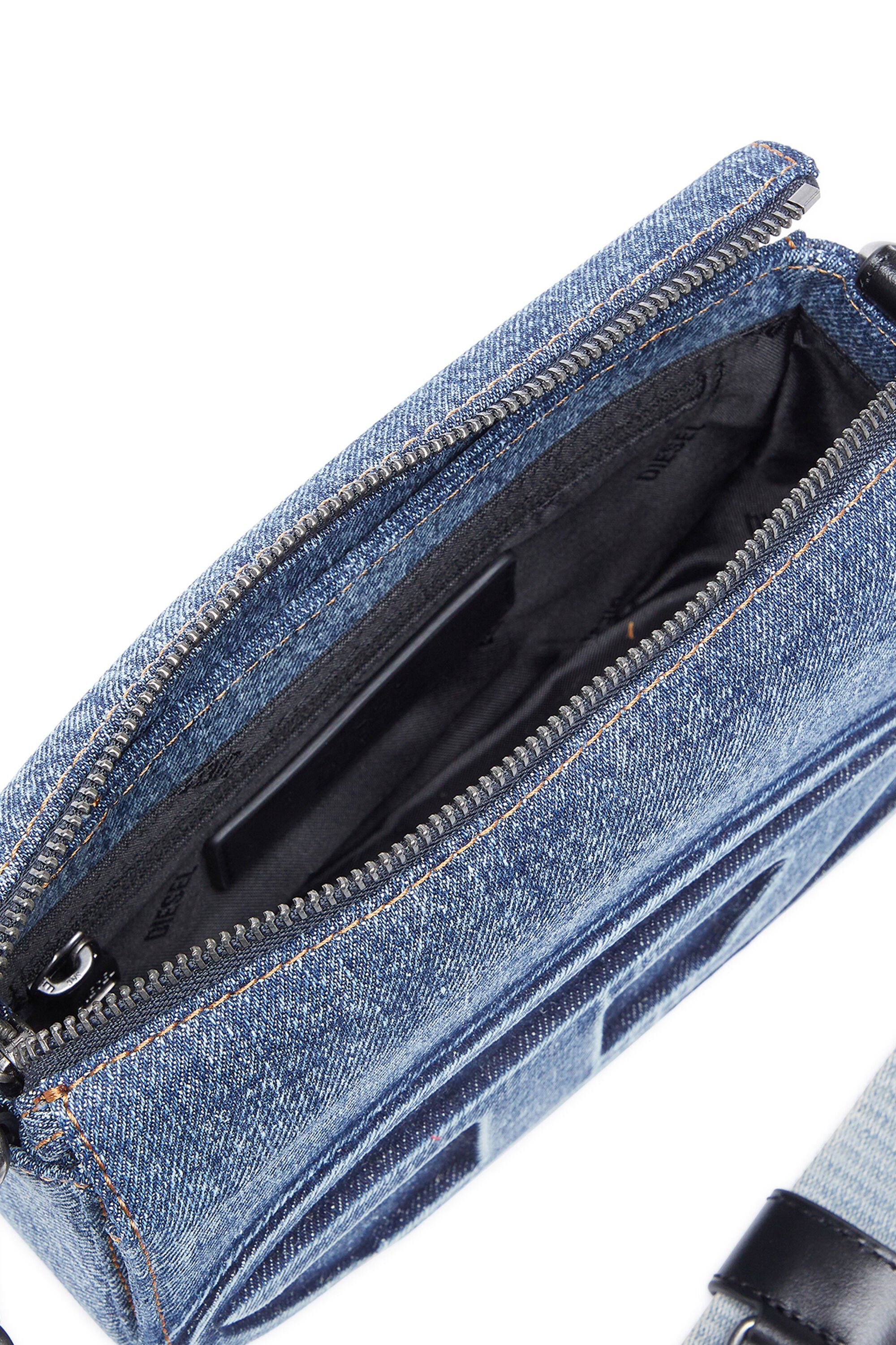 Diesel - 1DR CAMERA BAG, Unisex's 1DR Camera Bag-Camera bag in solarised denim in ブルー - 6