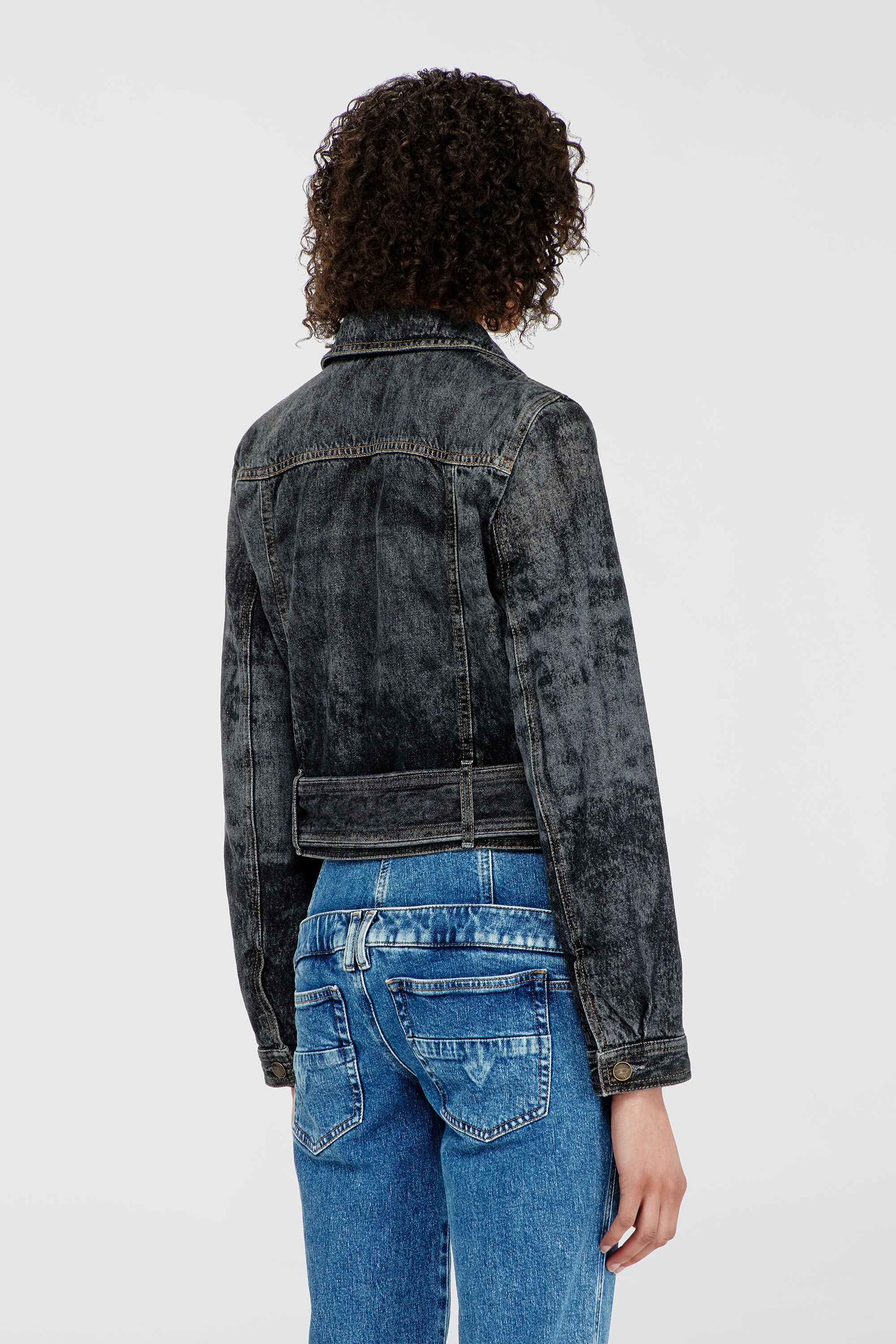 Diesel - DE-LEGEND-S, Female's デニムジャケット in ブラック - 5