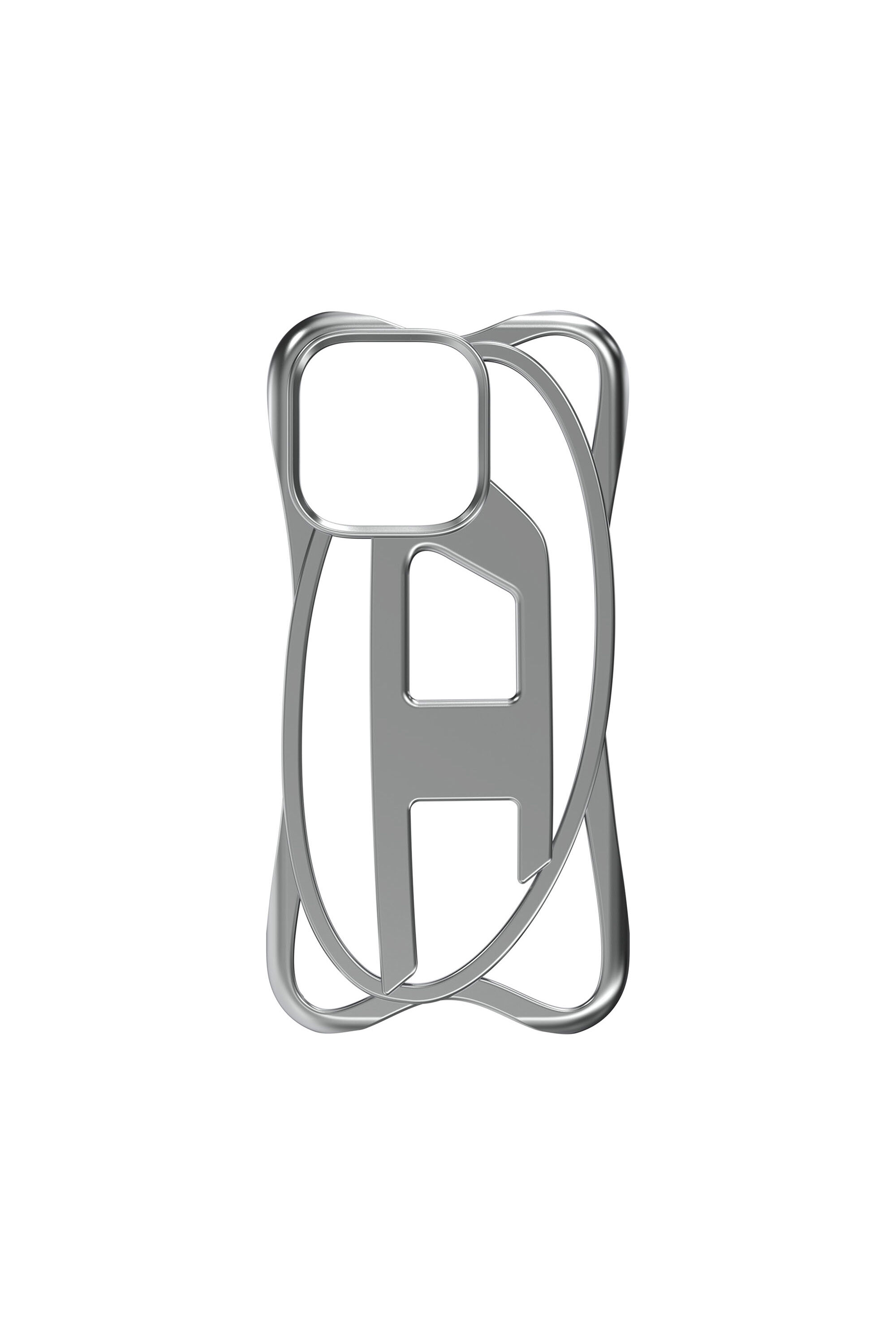 60207 MOULDED CASE Oval D Frame Case for iP 16 Pro｜グレー