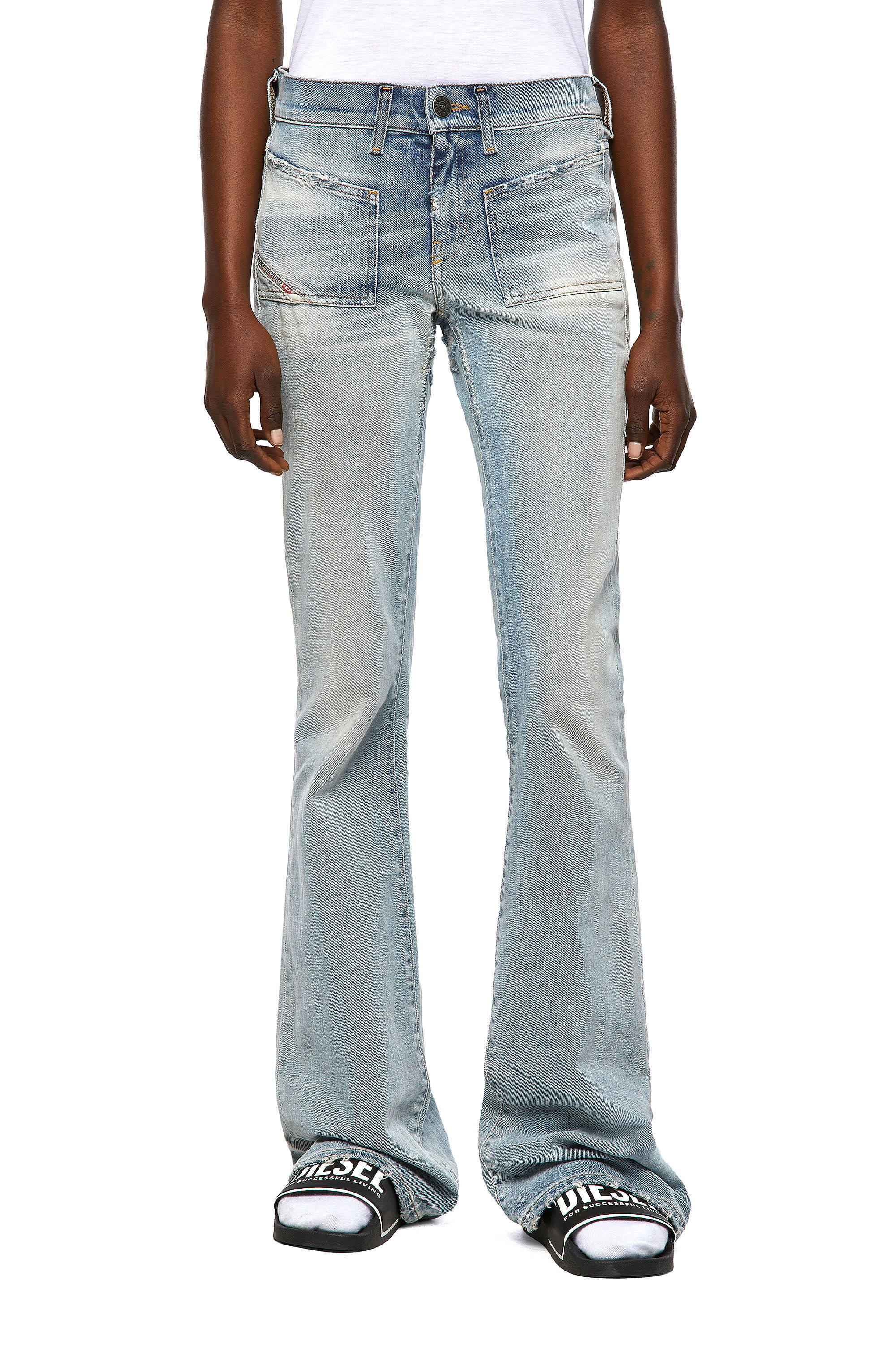 Diesel - 1969 D-EBBEY 09A04 Bootcut and Flare Jeans,  - Image 2