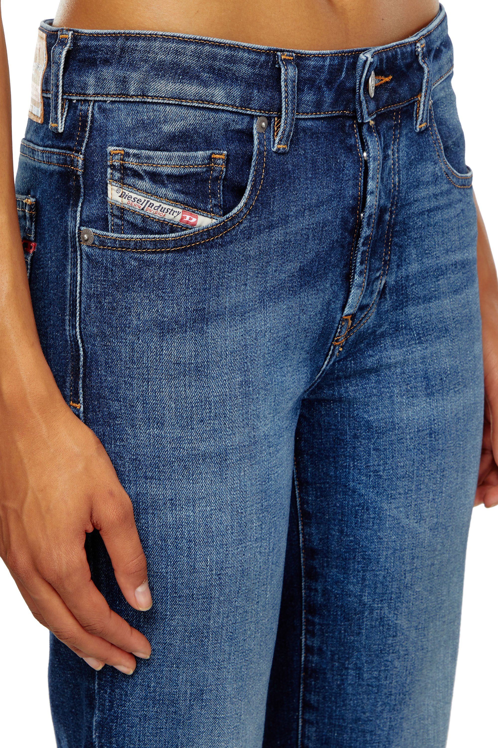 Diesel - Female's Regular Jeans 1989 D-Mine 09I28, ダークブルー - 5