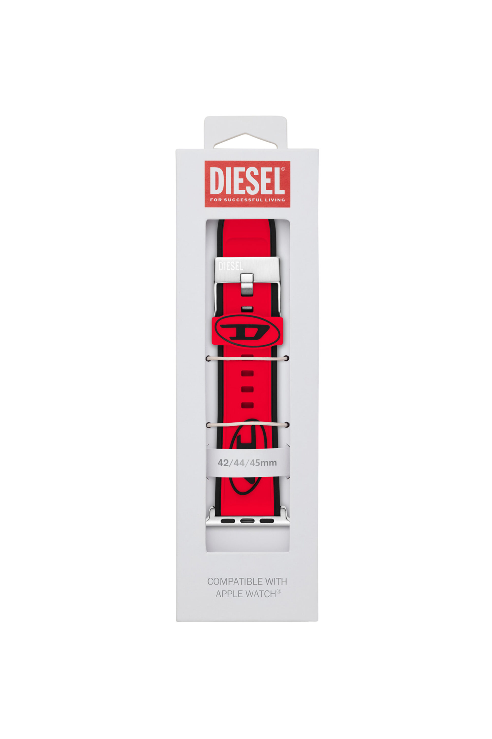 Diesel - DSS010, Unisex's ウォッチ ベルト in レッド - 2