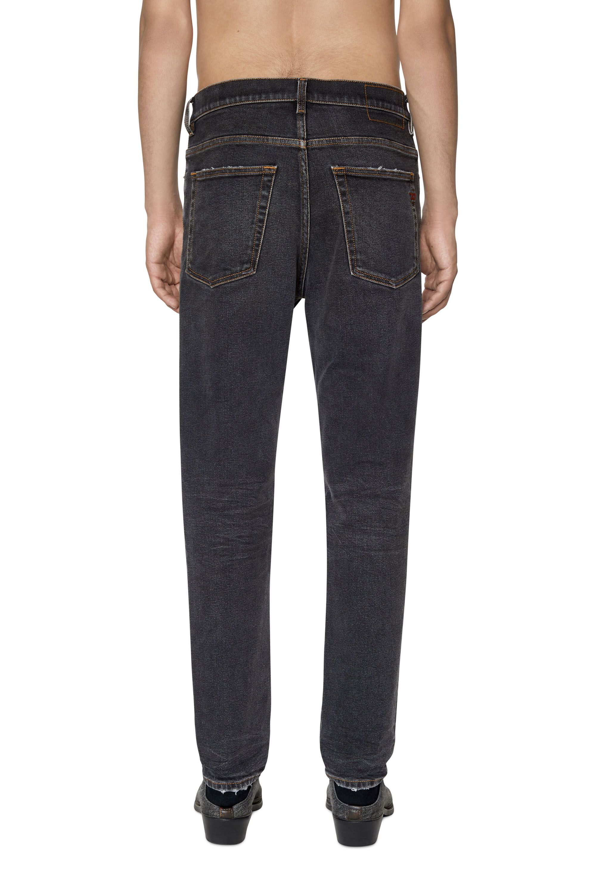 Diesel - 2005 D-FINING 09D66 Tapered Jeans, ブラック/ダークグレー - Image 5