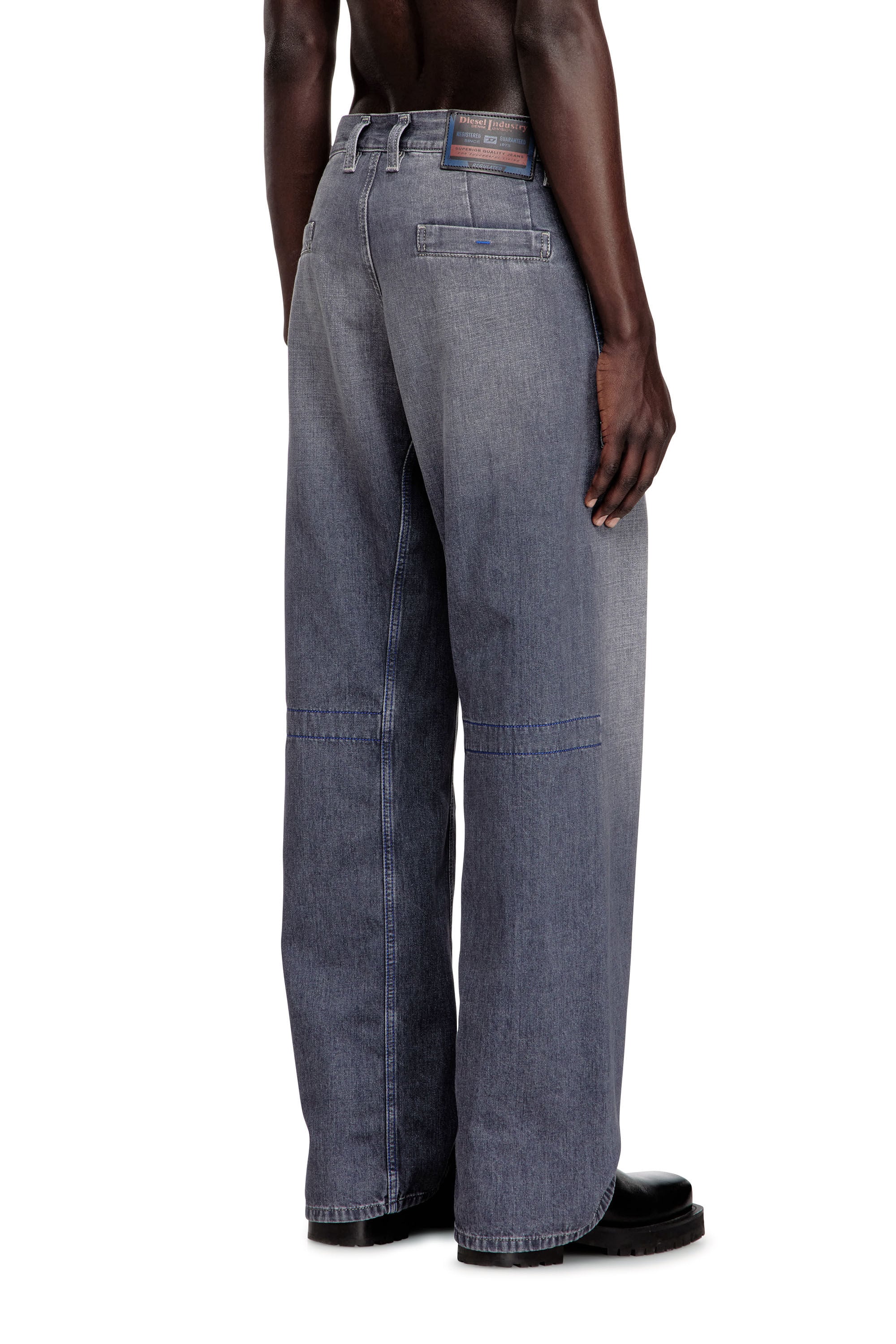 Relaxed Jeans ミドルウエスト D-Zeta | グレー | メンズ | DIESEL