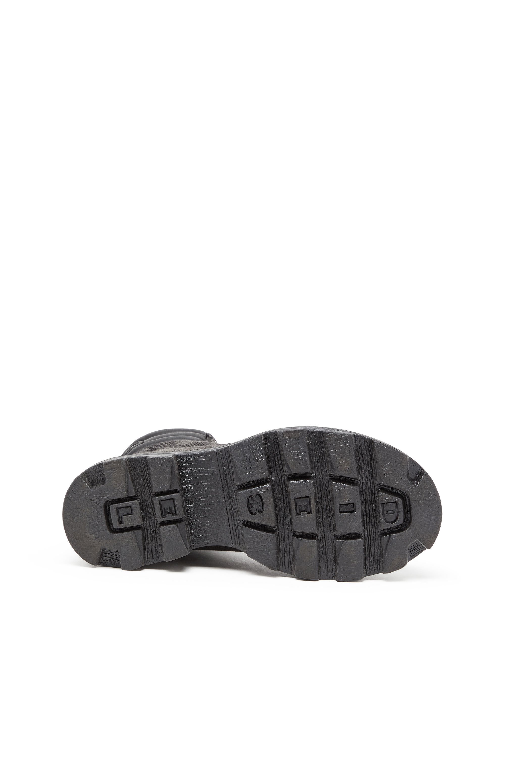 Diesel - D-HAMMER LACE UP W, Female's レースアップブーツ in ダークグレー - 4