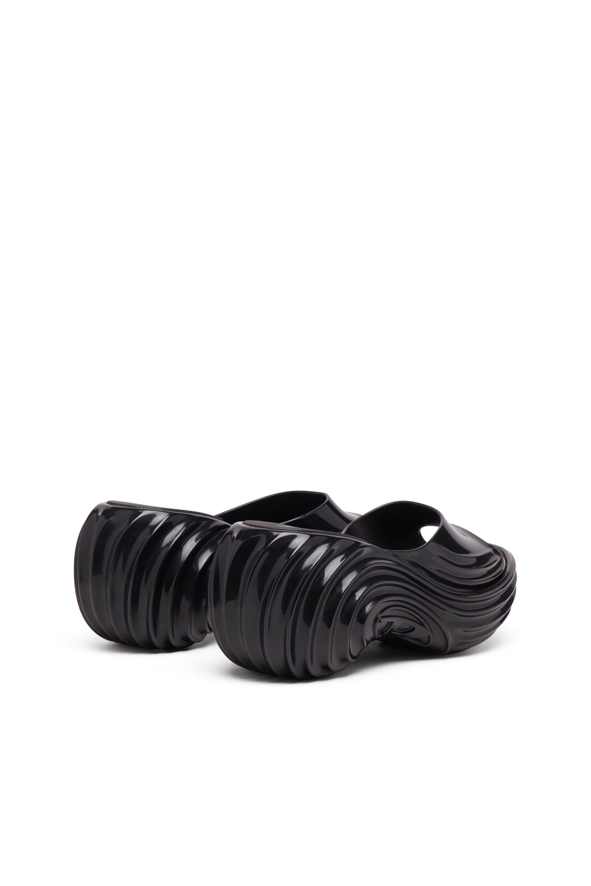 Diesel - MELISSA QUANTUM PLATFORM, Female's Platform mule in Melflex® in ブラック - 4