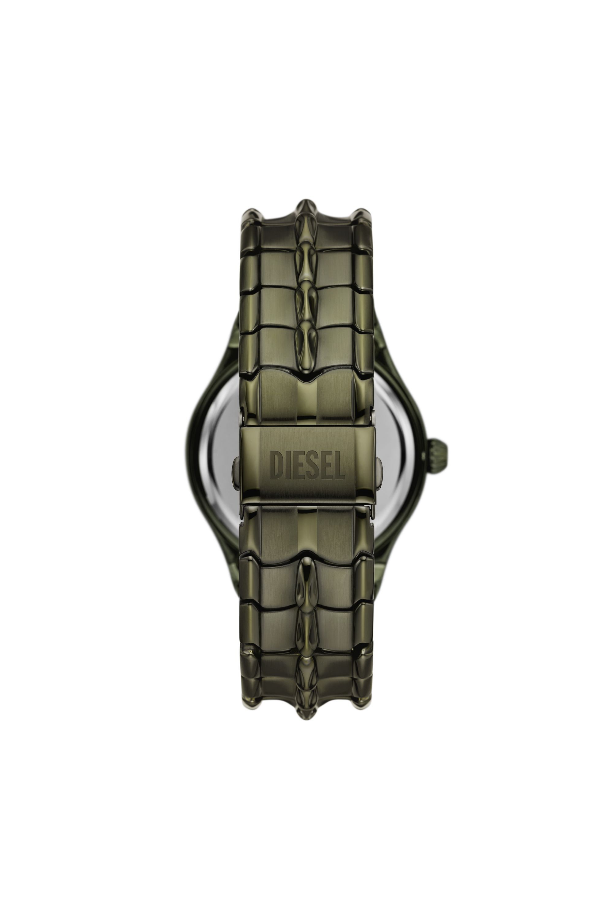 Diesel - DZ2221 WATCH, Male's Vert Three-Hand Date Green Stainless Steel Watch in グリーン - 2