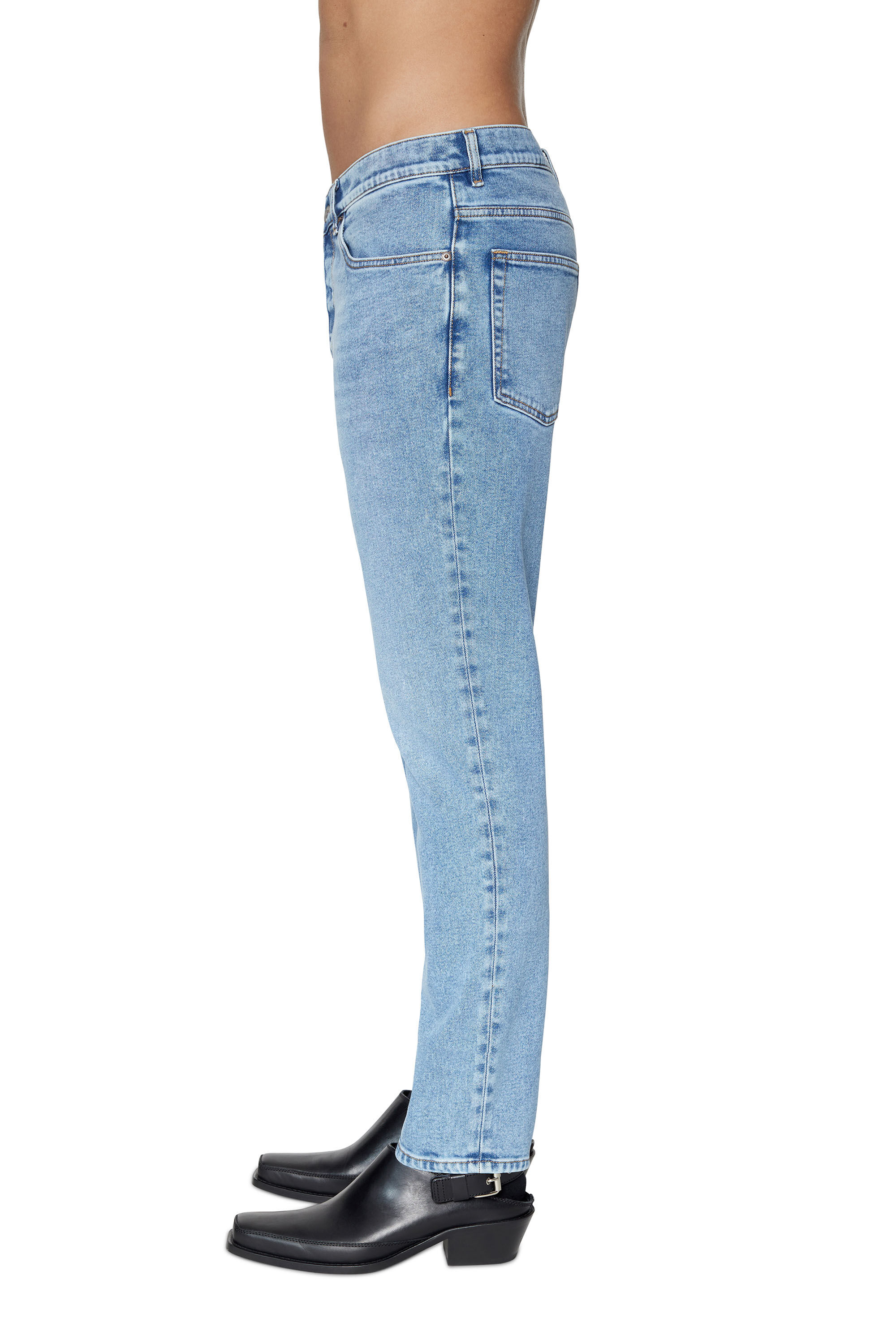 Diesel - 2005 D-FINING 09B92 Tapered Jeans, ミディアムブルー - Image 6