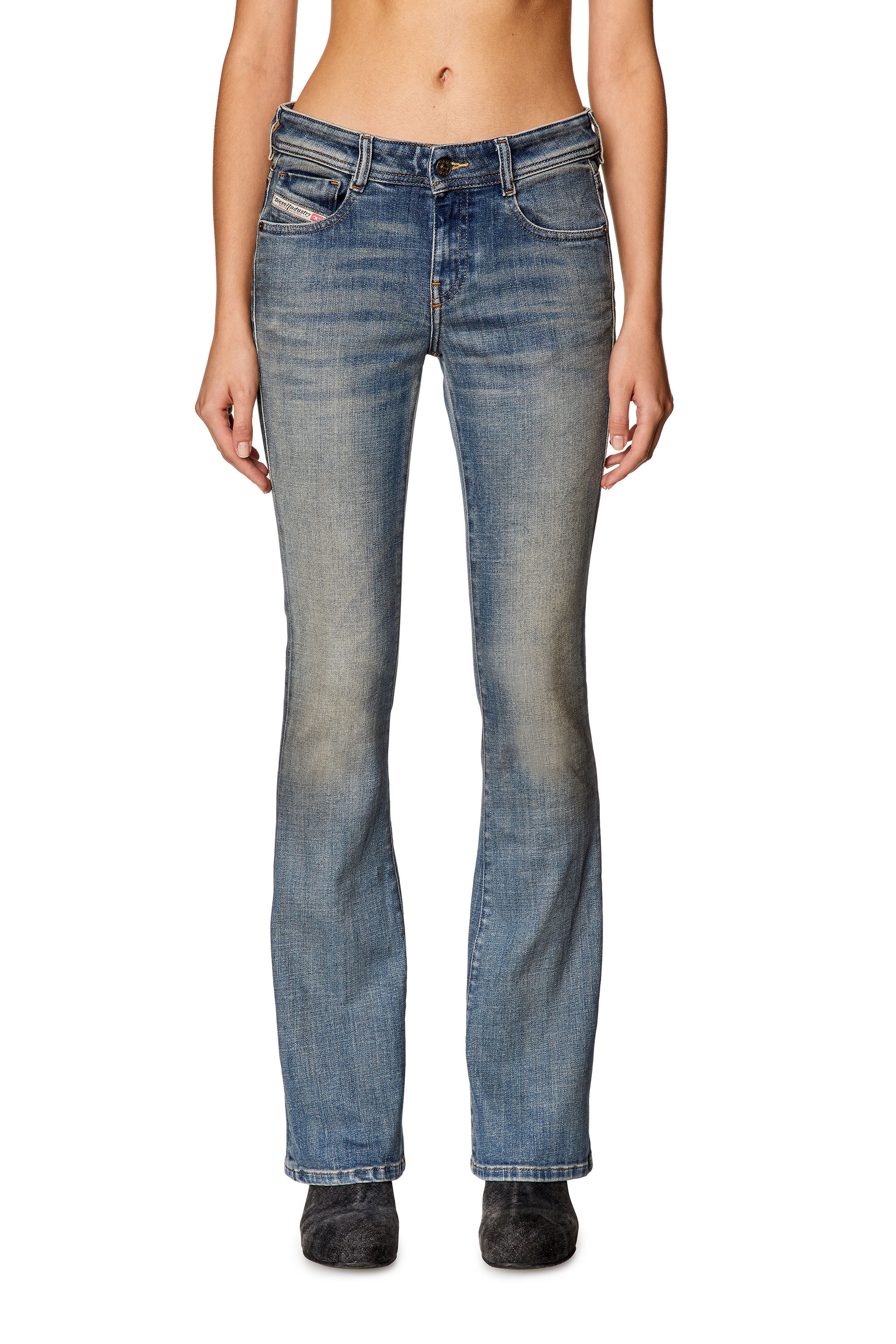 Diesel - Female's Bootcut Jeans 1969 D-Ebbey 09H69, ダークブルー - 3