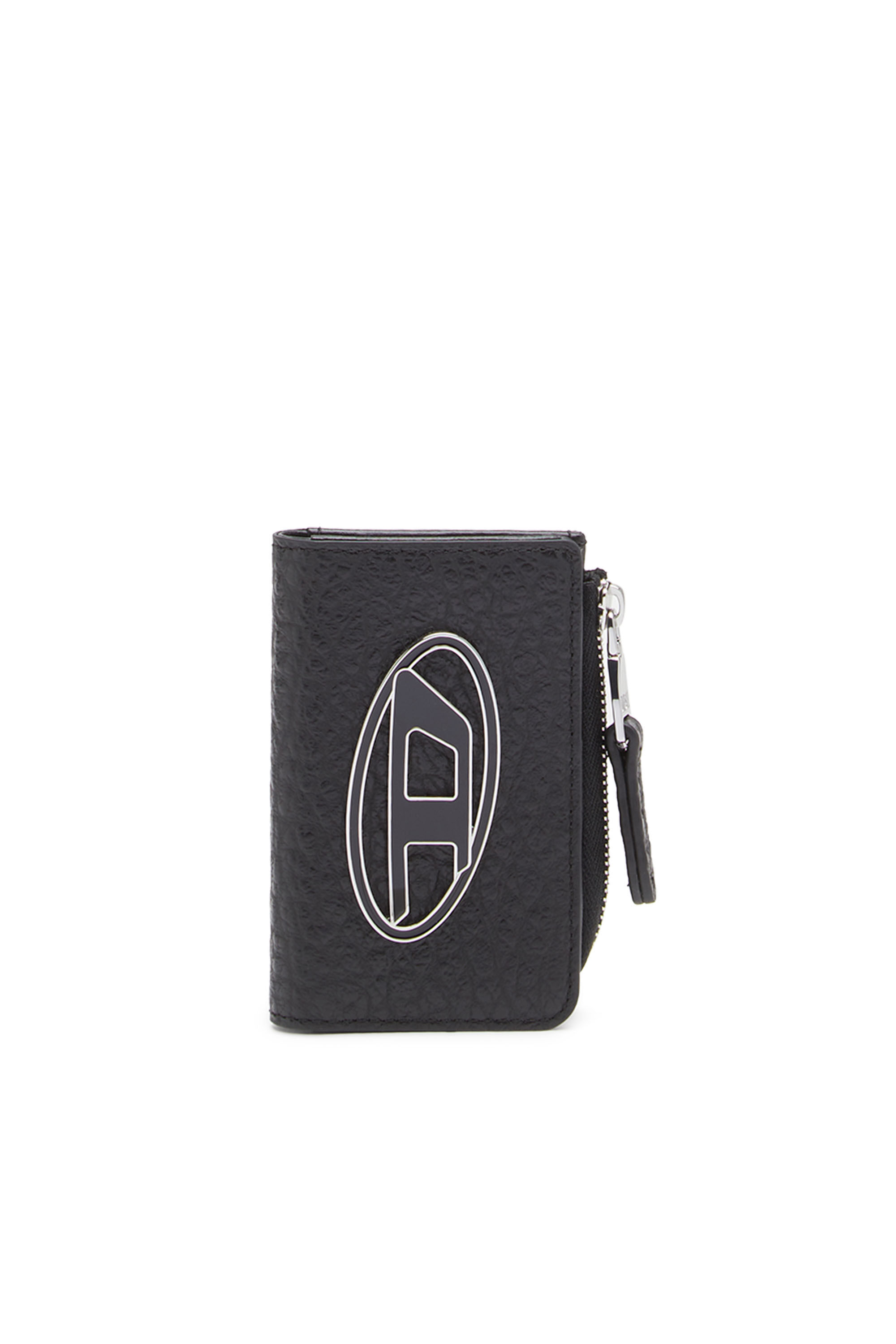 Diesel - L-ZIP KEY, Male's キーケース in ブラック - 1