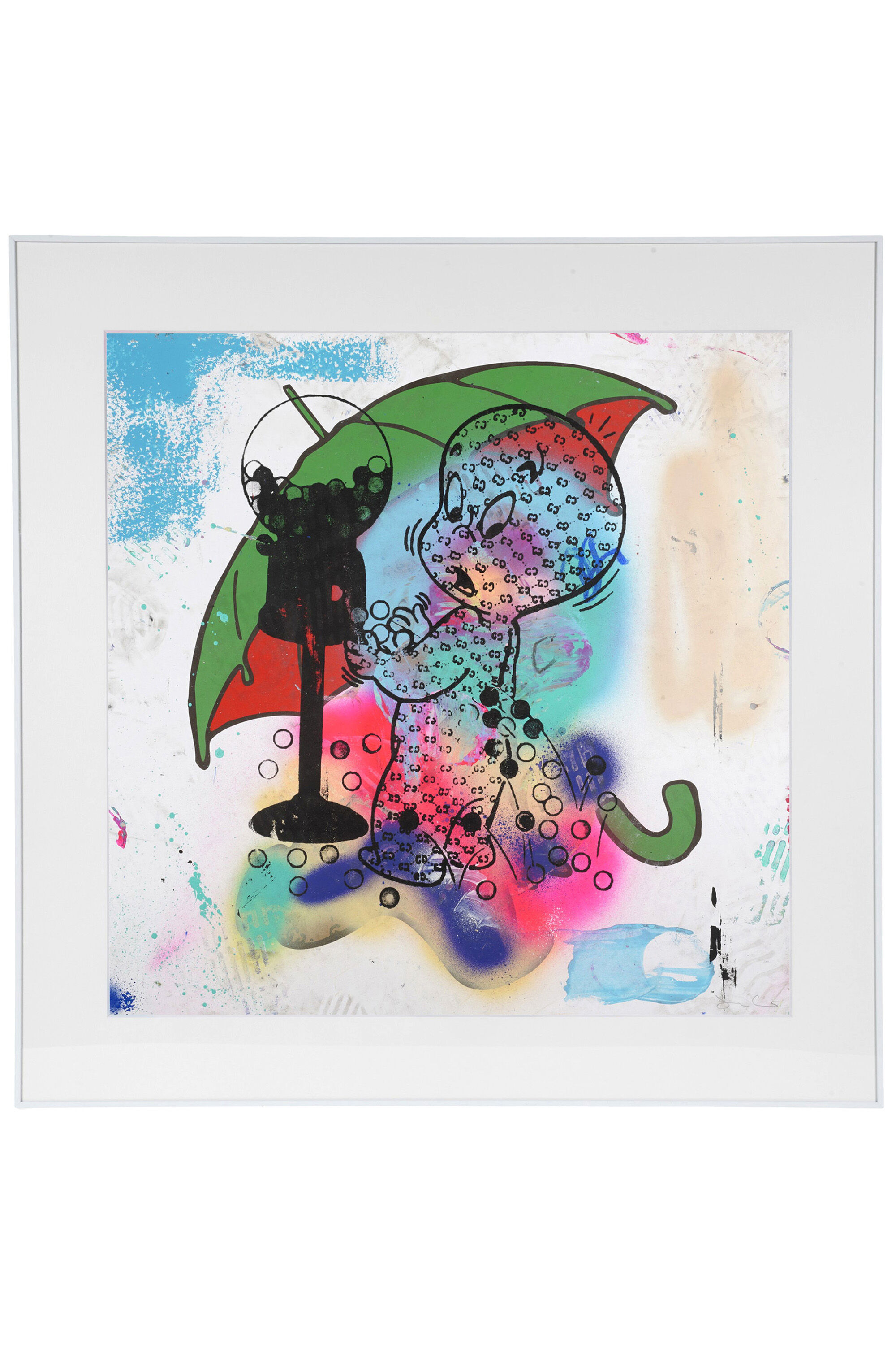 Diesel - GUCCIGHOST/Trever Andrew ARTWORK  BY GR8, Unisex's GUCCIGHOST/Trever Andrew ARTWORK  BY GR8 in Umbrella - 2