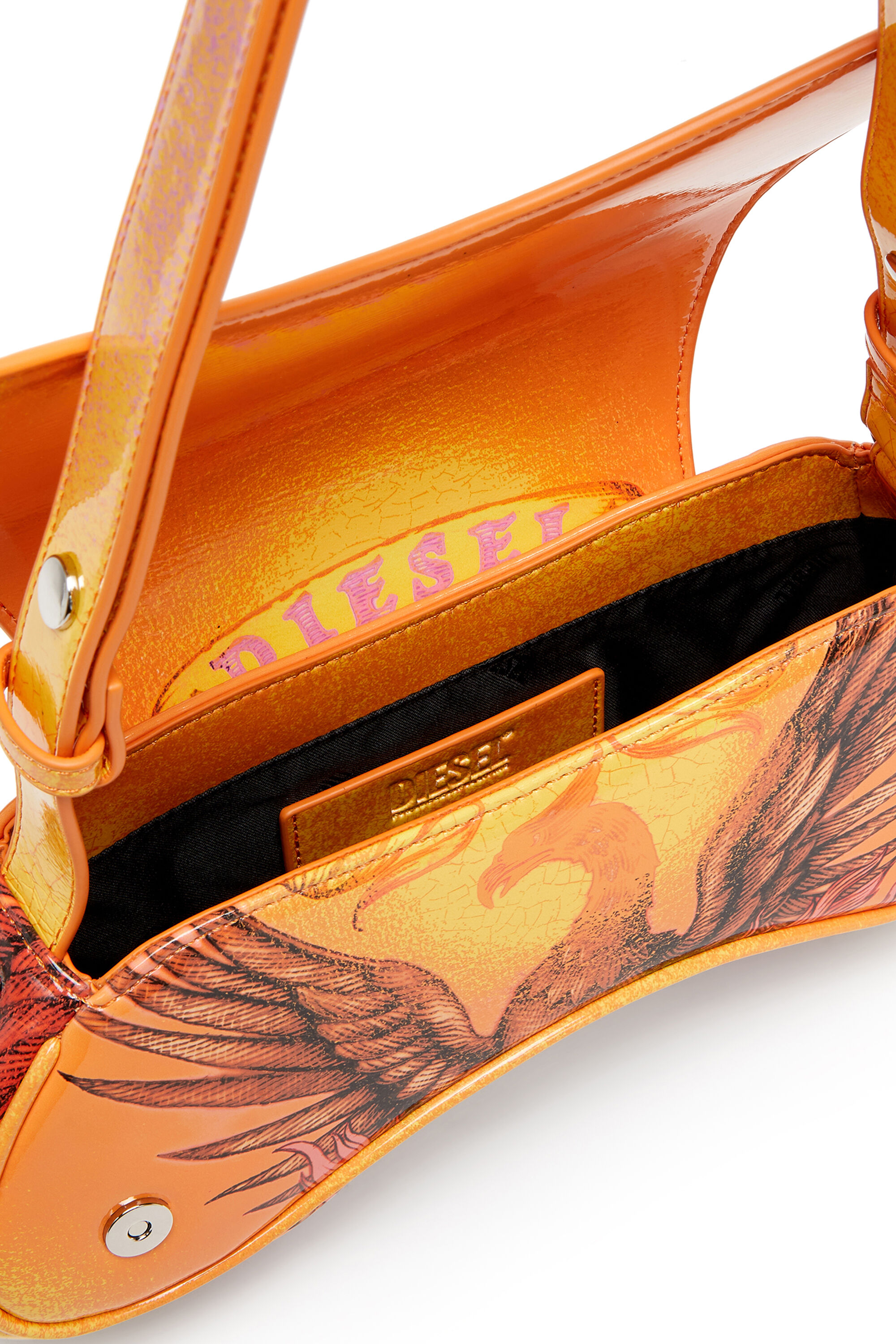 Diesel - PLAY CROSSBODY, Female's クロスボディバッグ in オレンジ - 4