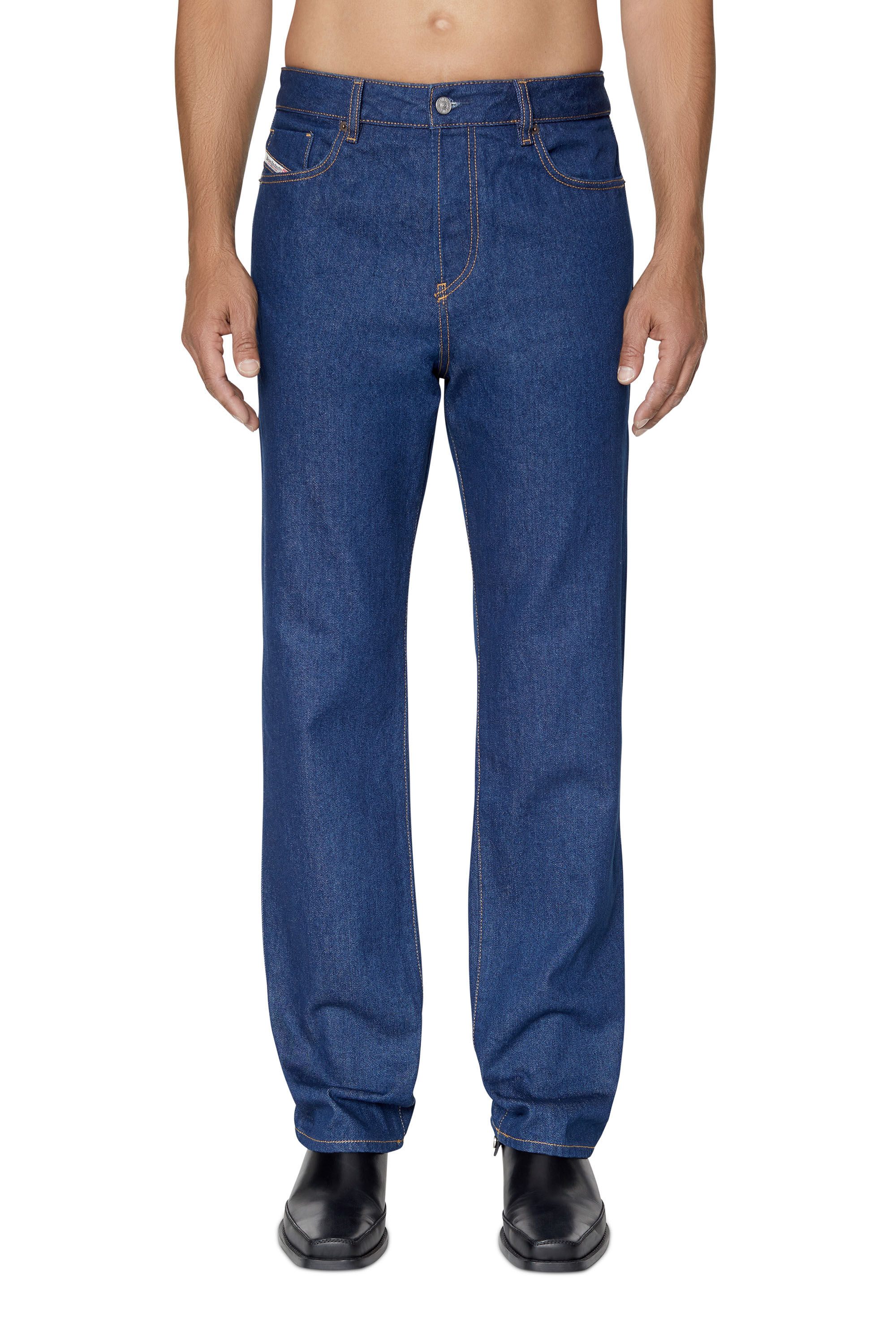Diesel - Straight Jeans 1955 D-Rekiv 007A5, ダークブルー - Image 3