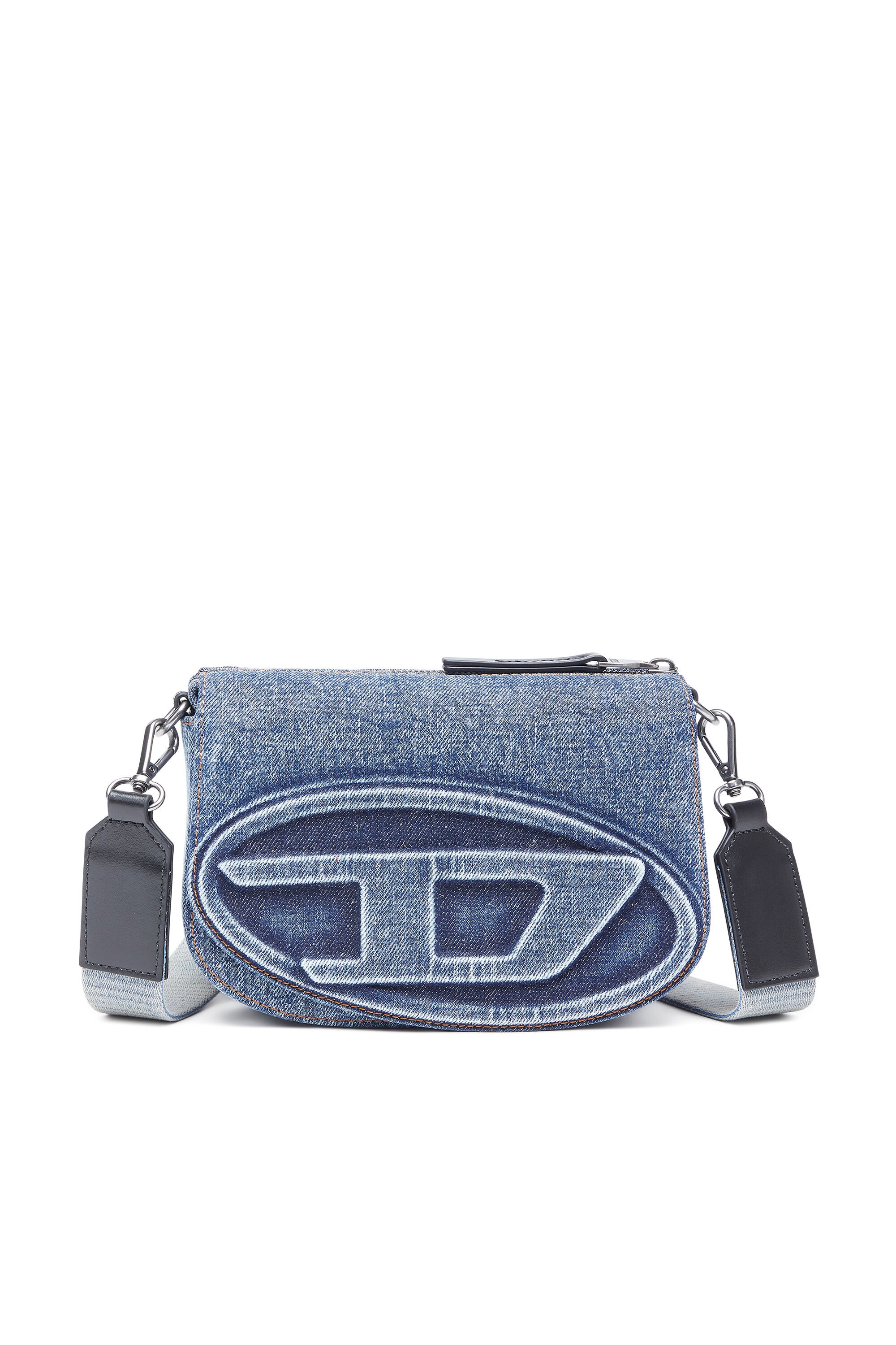 Diesel - 1DR CAMERA BAG, Unisex's 1DR Camera Bag-Camera bag in solarised denim in ブルー - 2