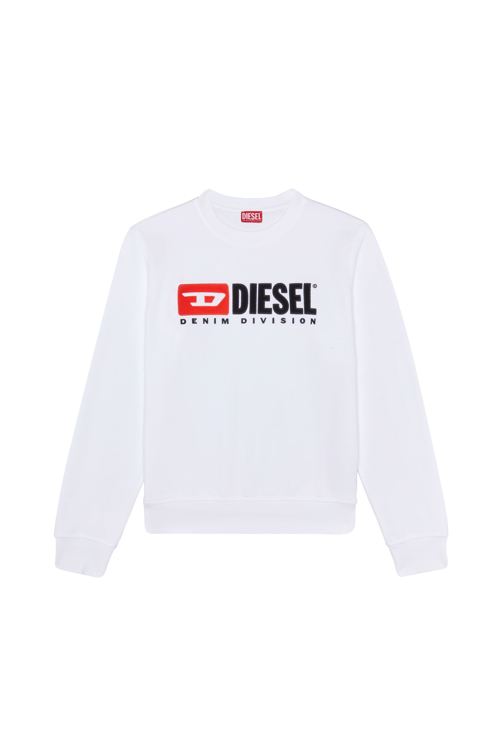 S-GINN-DIV MEN: デニムスウェットシャツ｜ディーゼル（DIESEL）公式オンラインストア