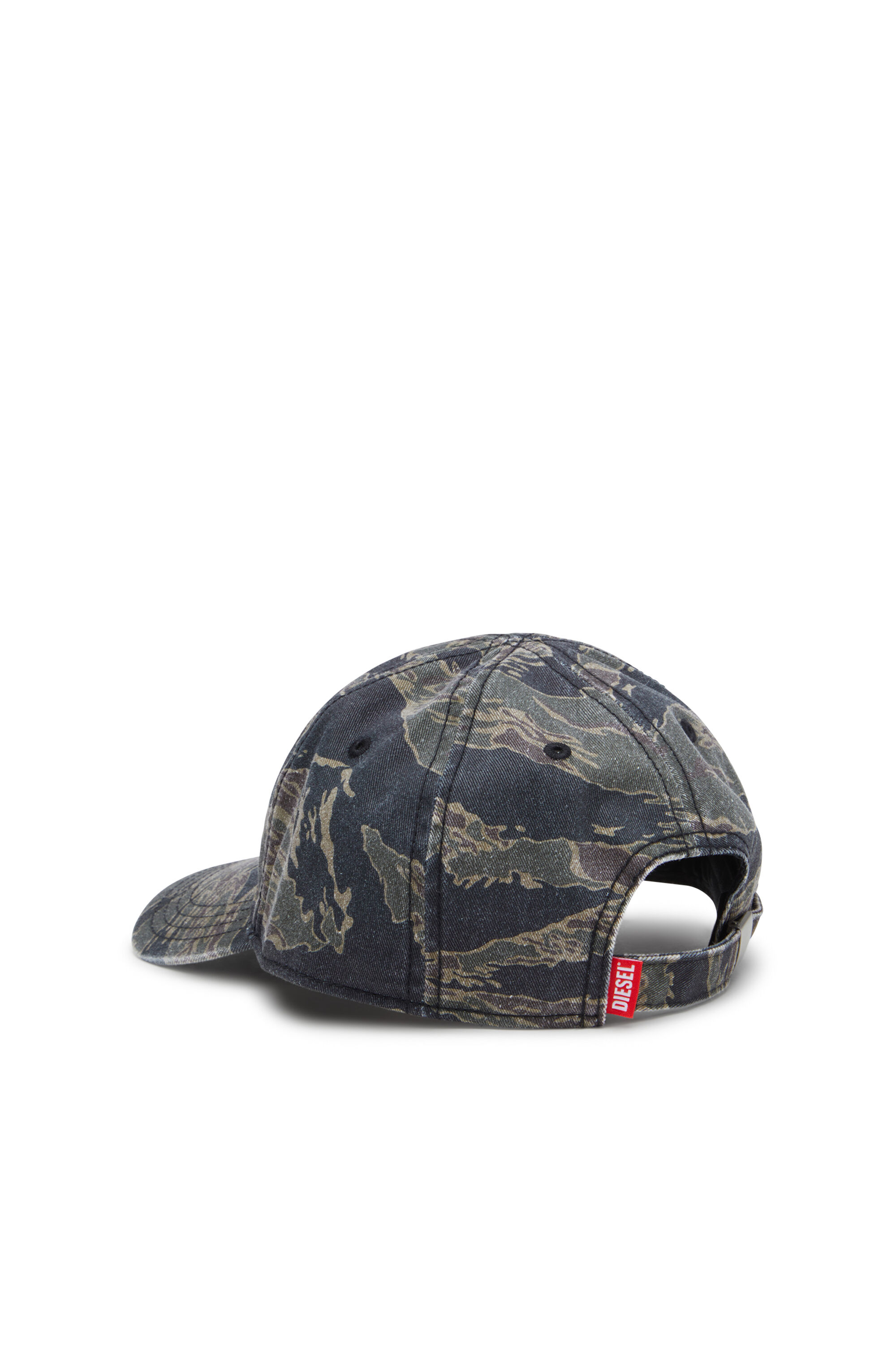 C-VADO Baseball cap with camo print｜グリーン｜メンズ｜DIESEL