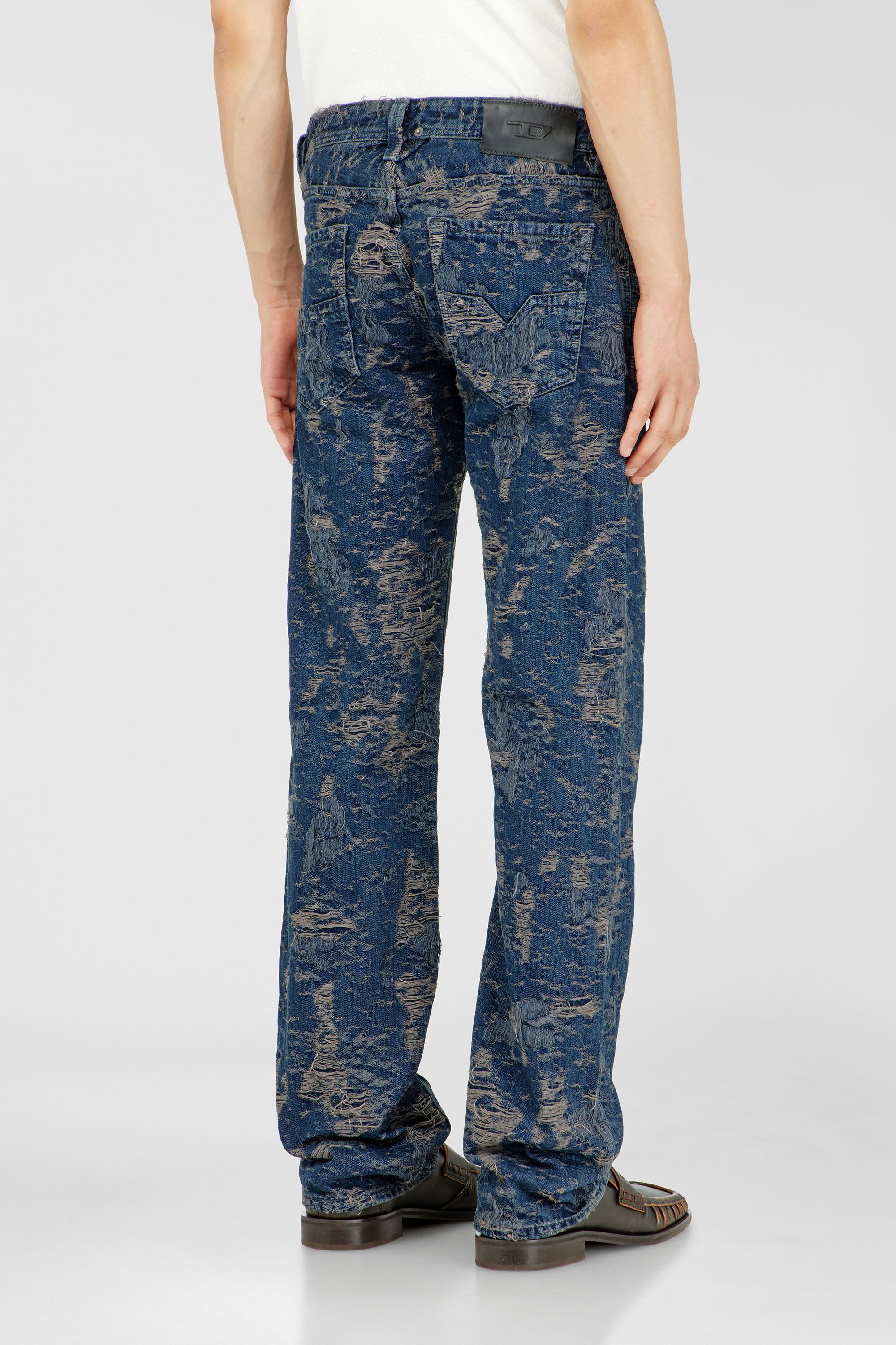 Diesel - Male's Regular Jeans 1985 Larkee 007FC, ダークブルー - 6
