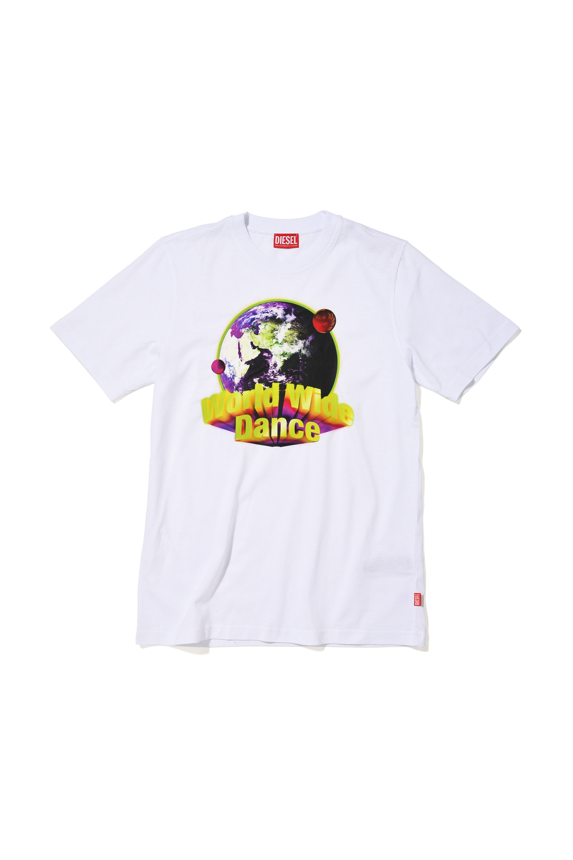 Diesel - T-SHIRT, Male's T-SHIRT in ホワイト - 1