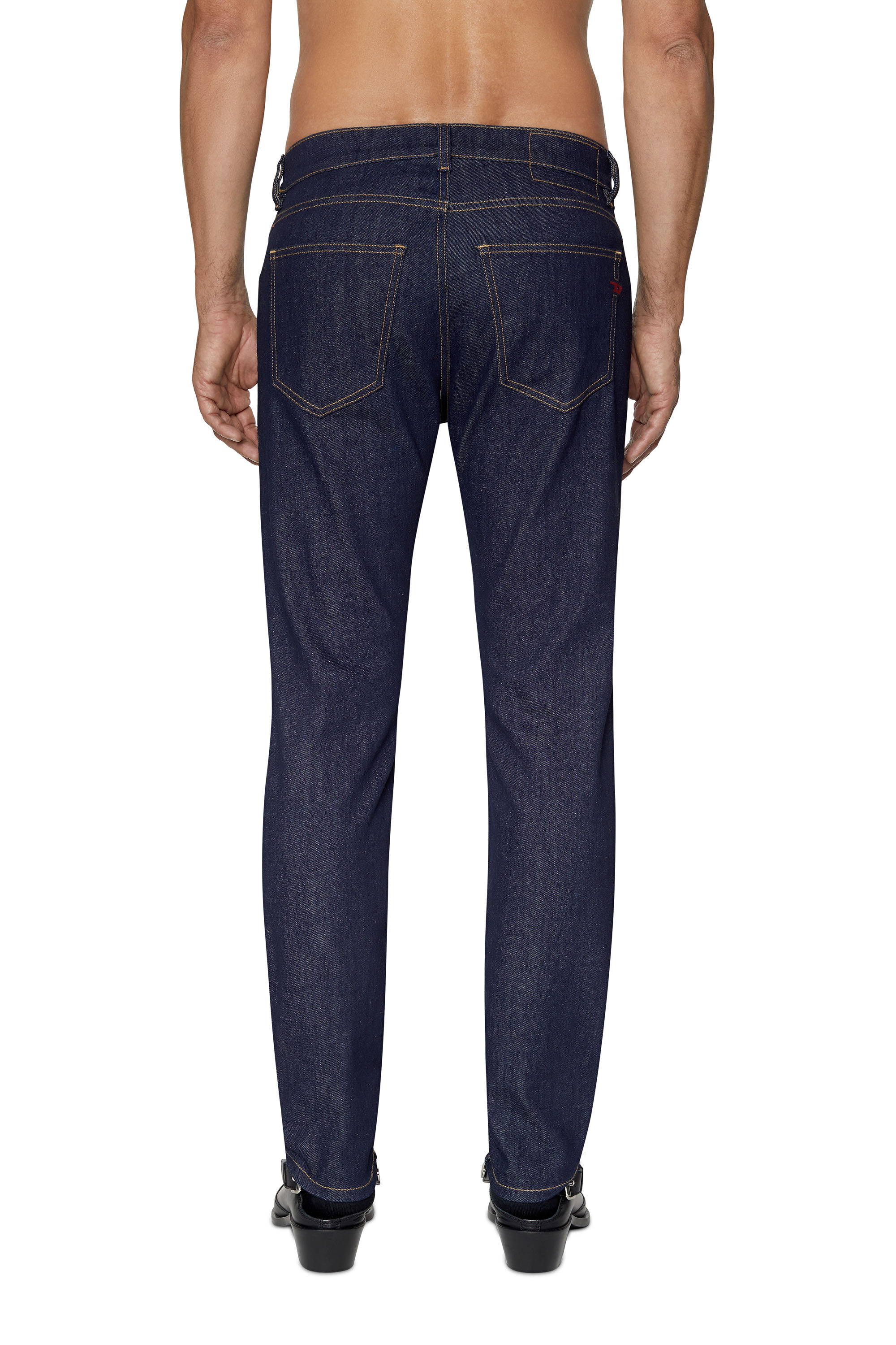 Diesel - Male's Slim Jeans 2019 D-Strukt Z9B89, ダークブルー - 5