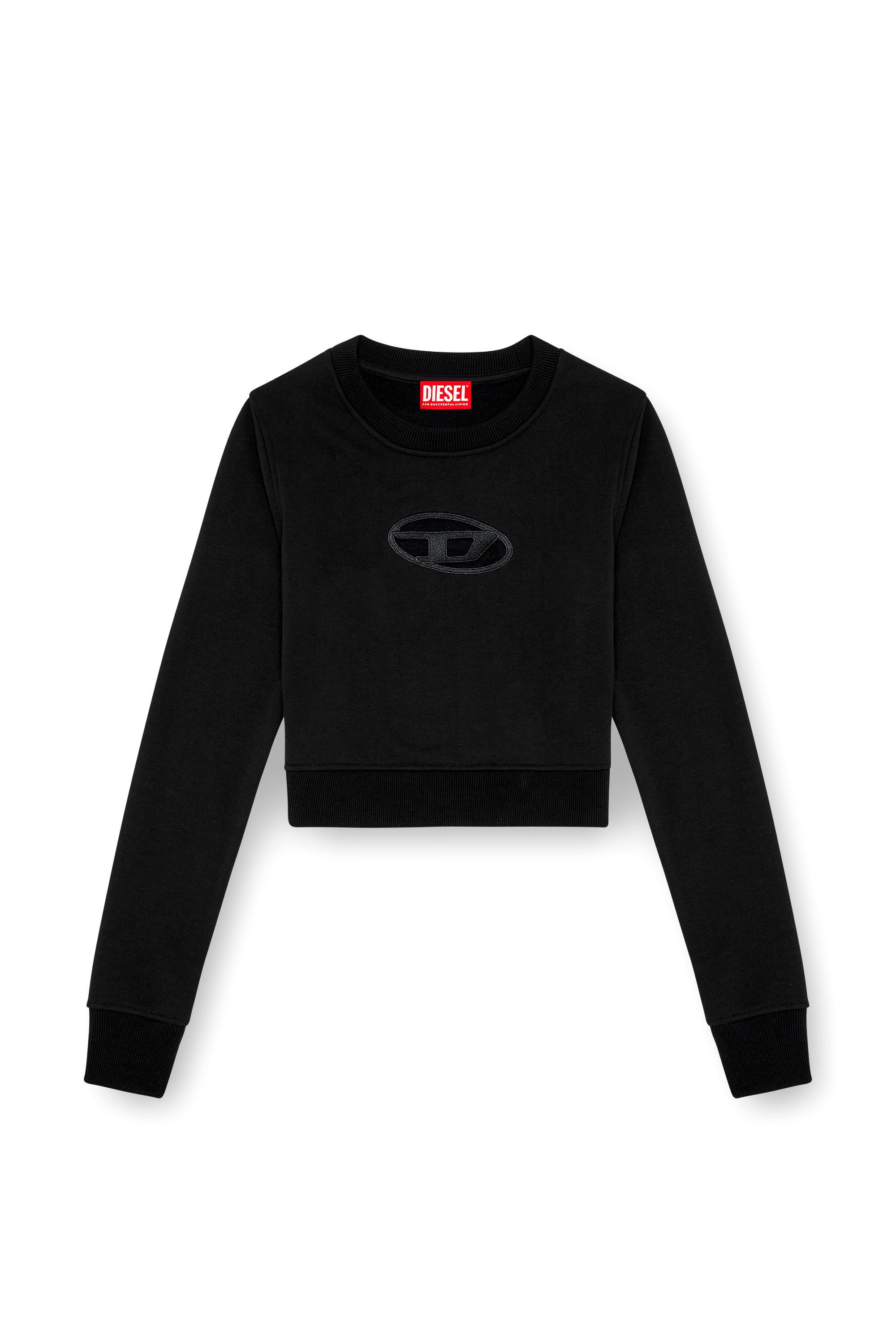 Diesel - F-SLIMMY-OD, Female's スウェット in ブラック - 2
