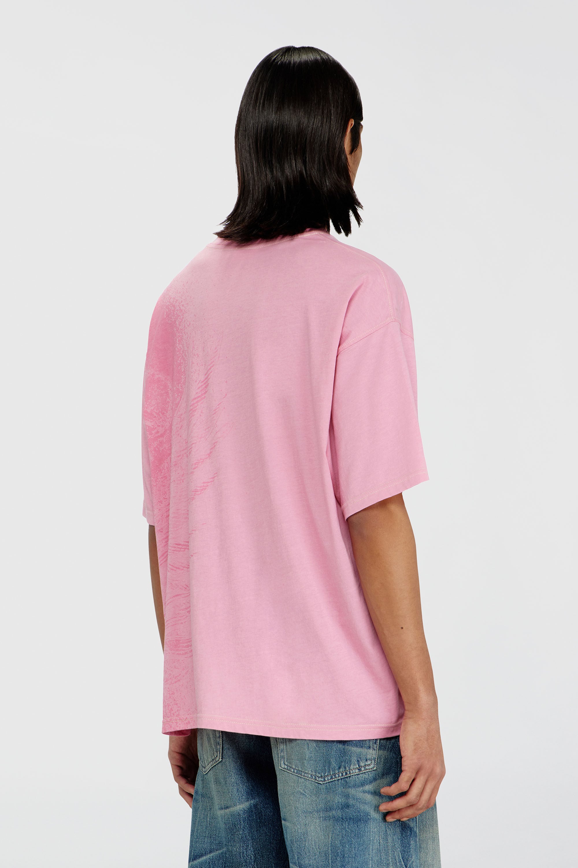 T-BOXT-AA3 Tシャツ｜ピンク｜メンズ｜DIESEL