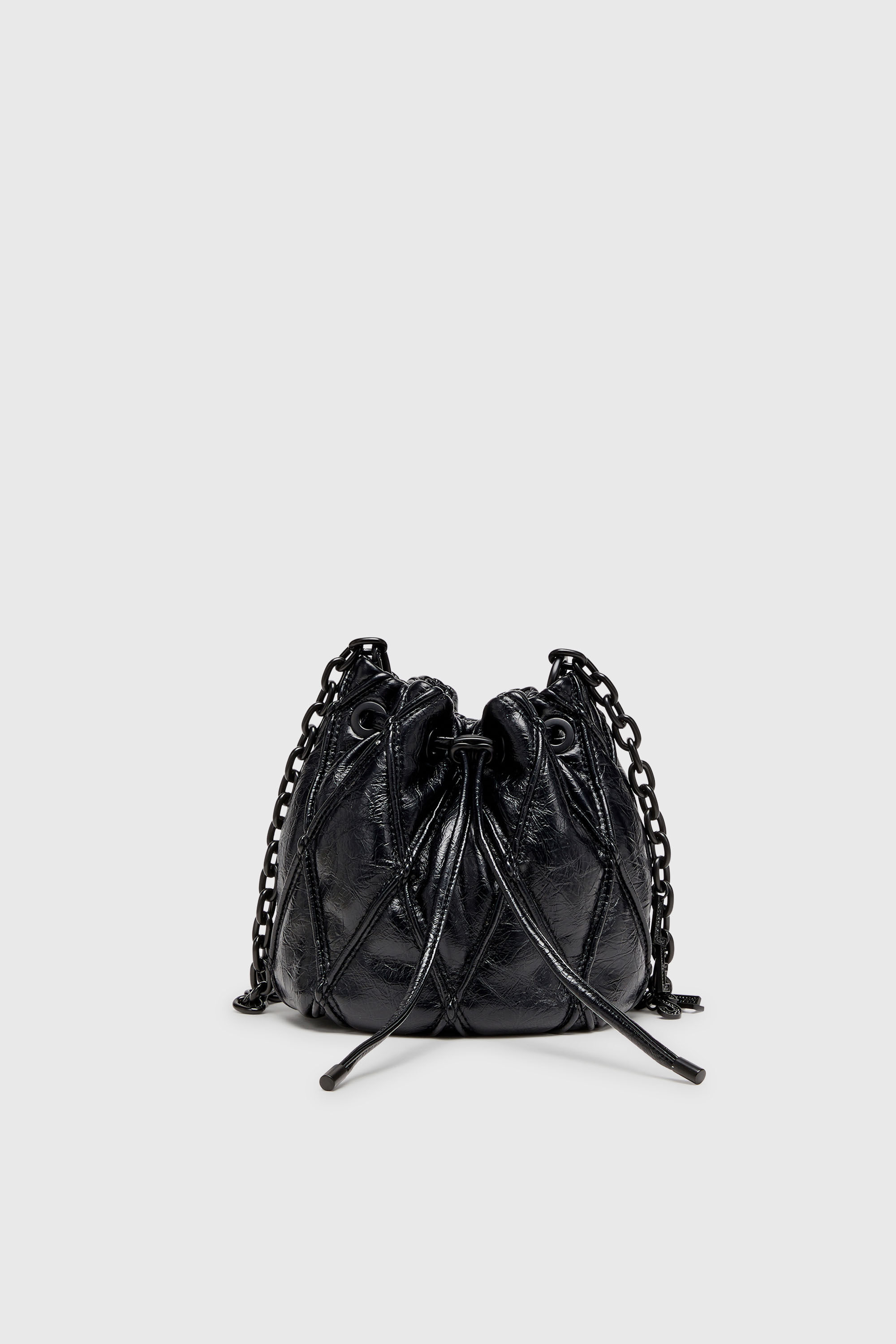 Diesel - CHARM-D BUCKET S, Female's バケットバッグ  S in ブラック - 1