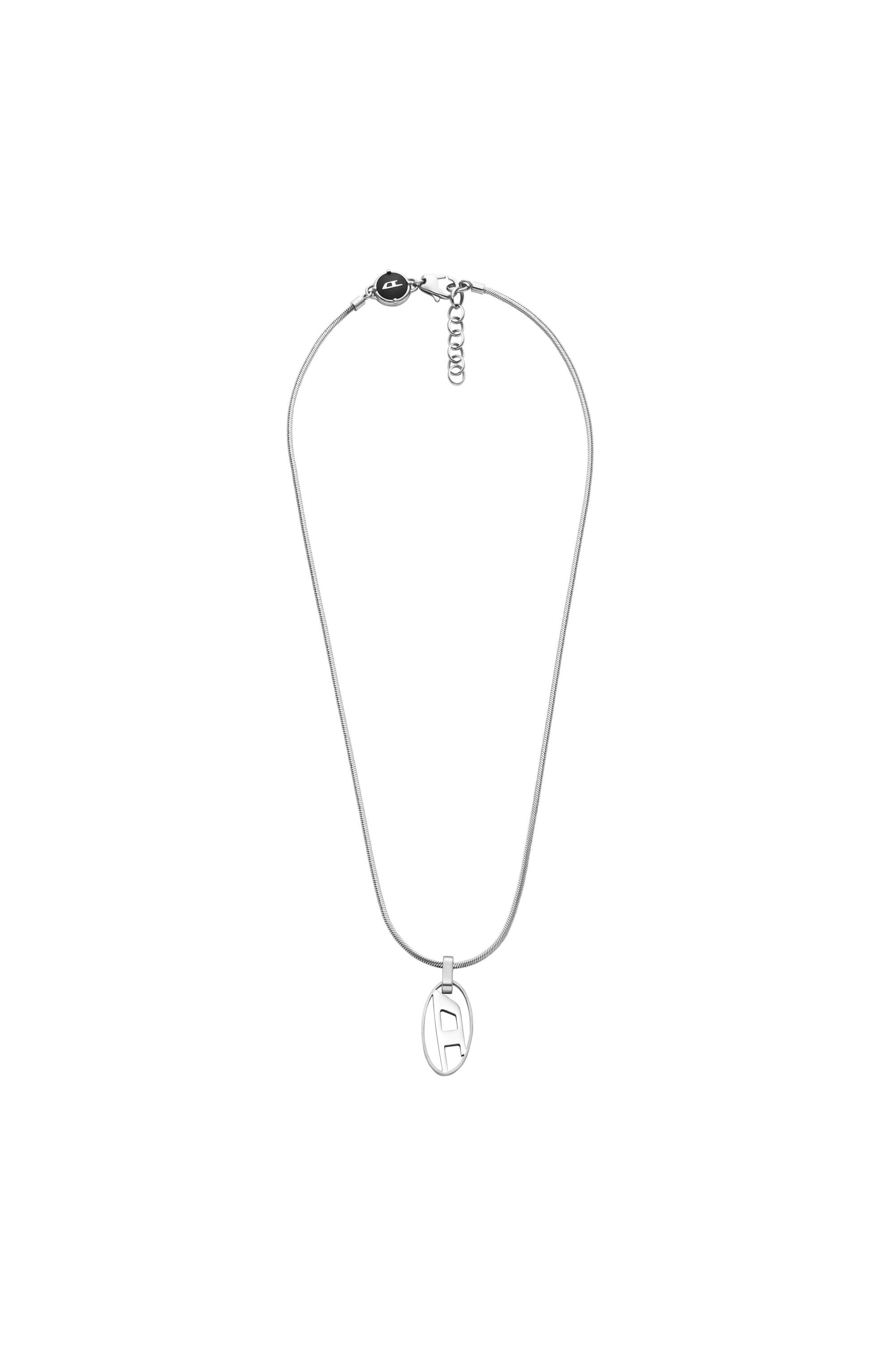 Diesel - DX1342, Unisex's ジュエリー ネックレス in シルバー - 1