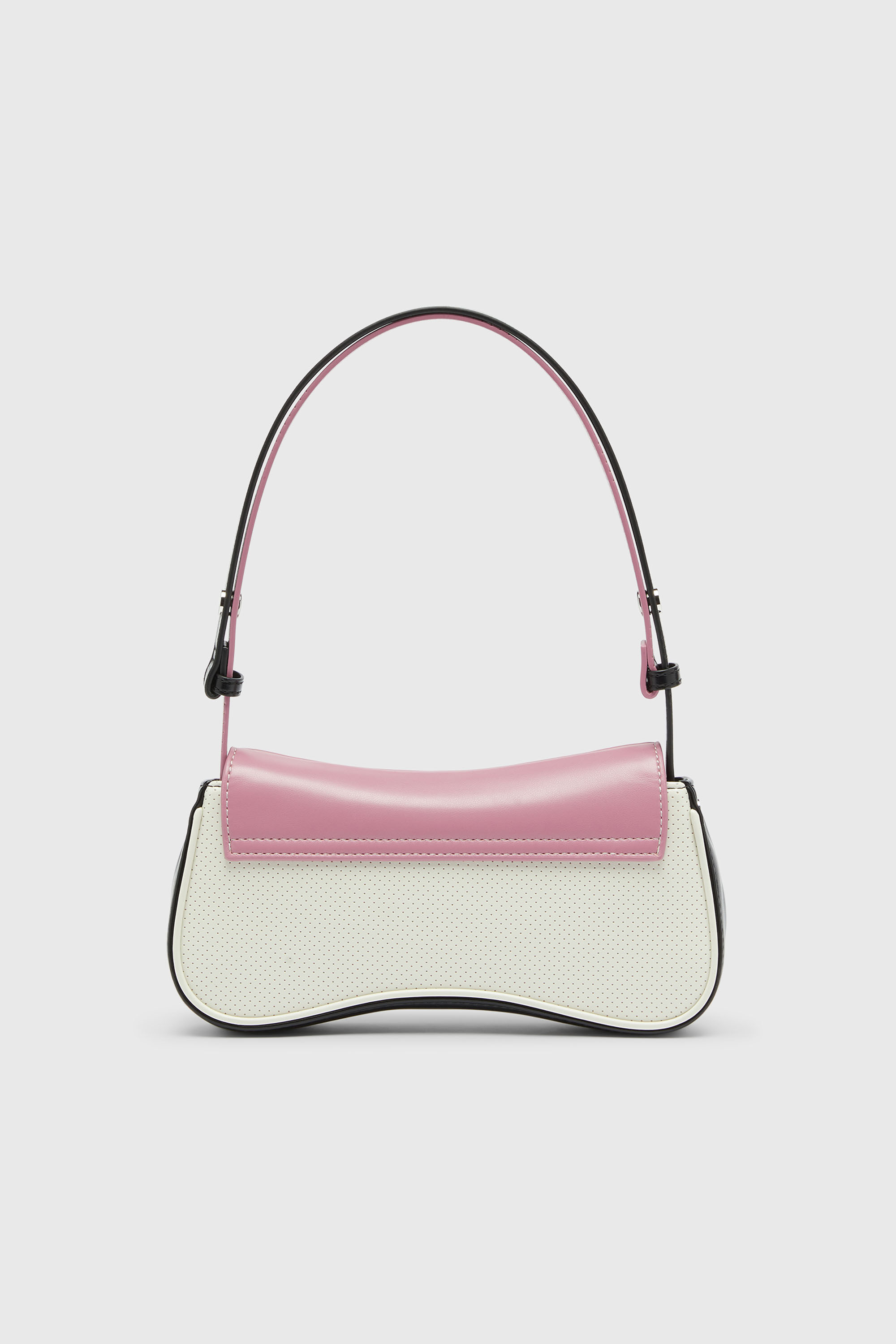 Diesel - PLAY CLUTCH, Female's クラッチバッグ in ブラック/ピンク - 3